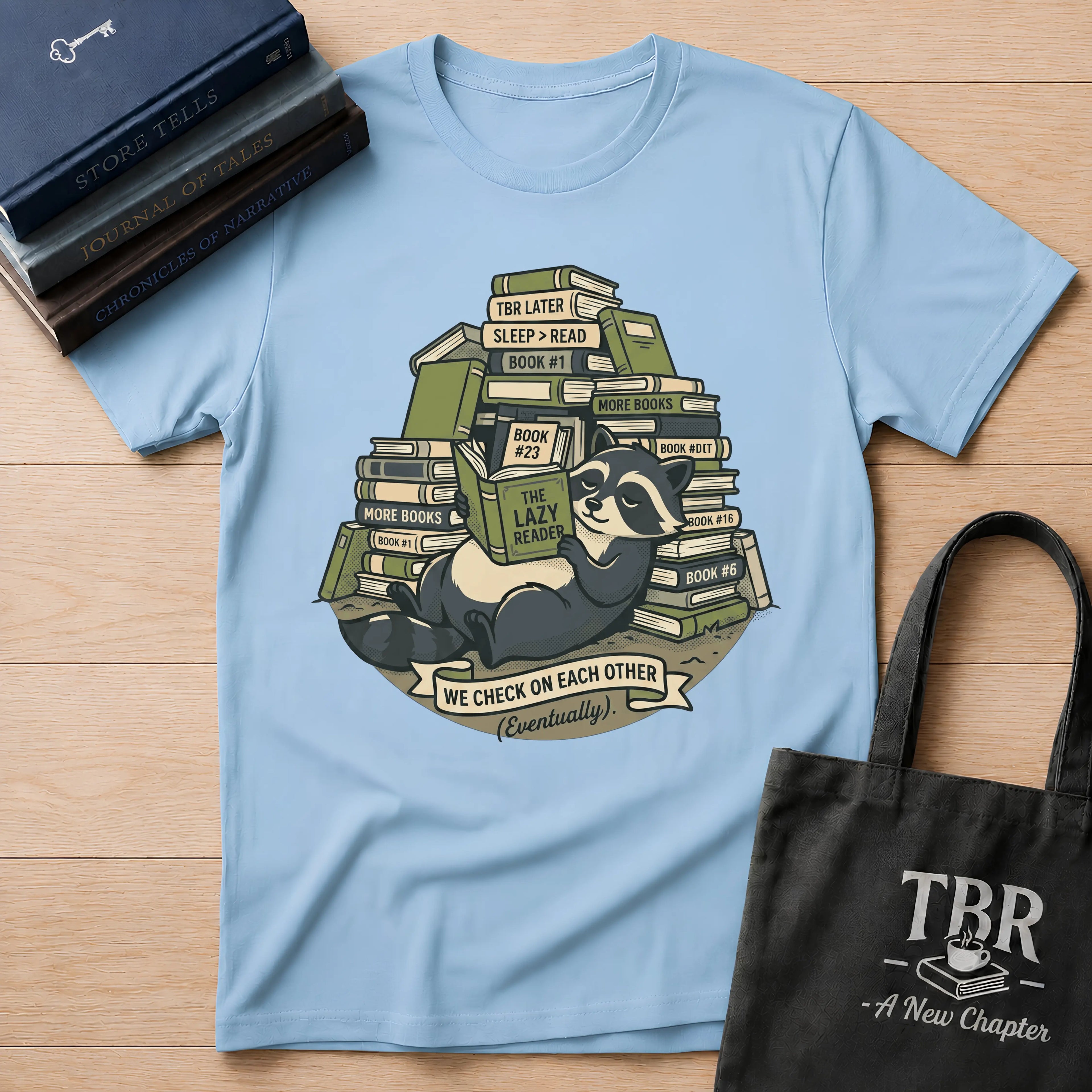 Professional Book Pile Attendant T-Shirt