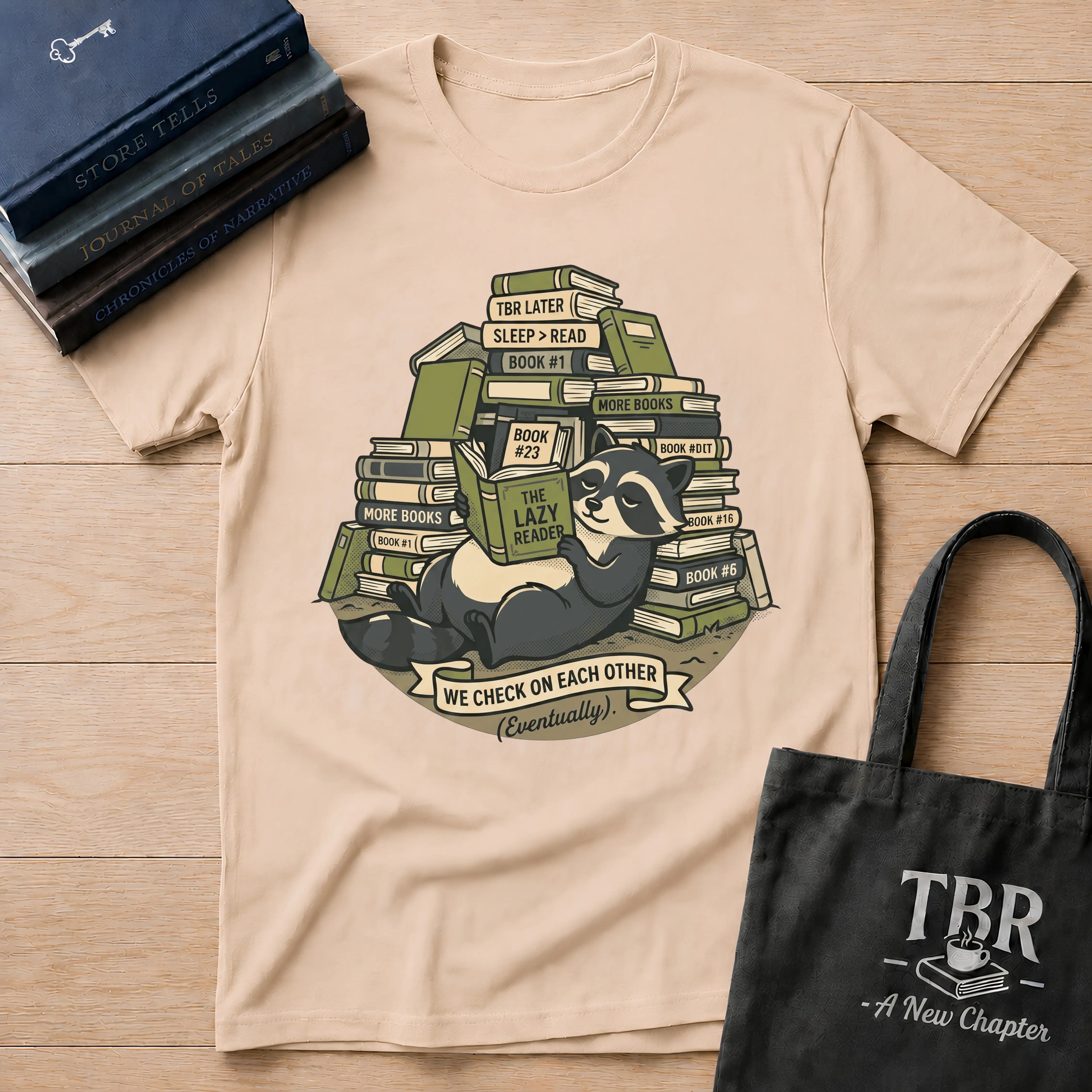 Professional Book Pile Attendant T-Shirt