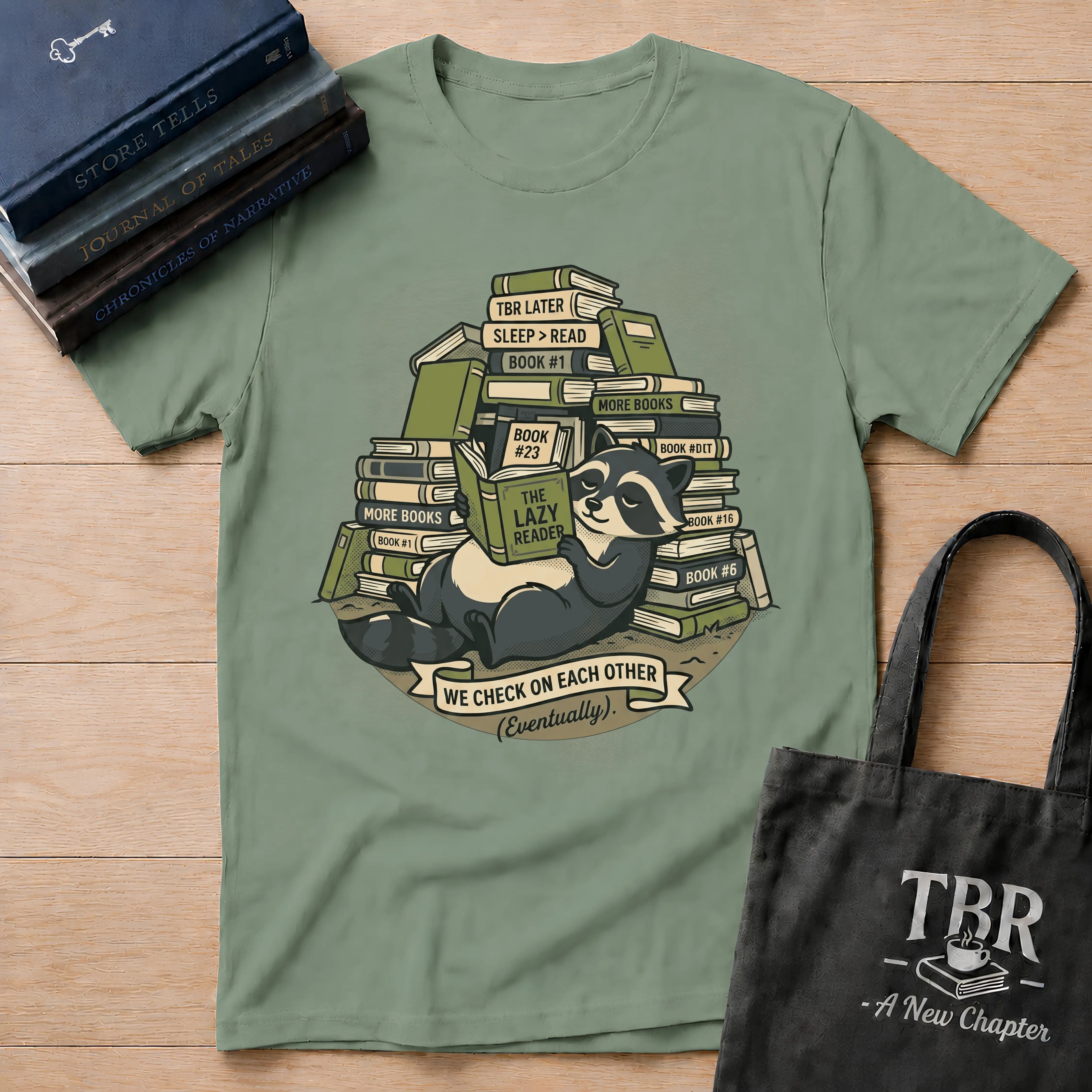 Professional Book Pile Attendant T-Shirt