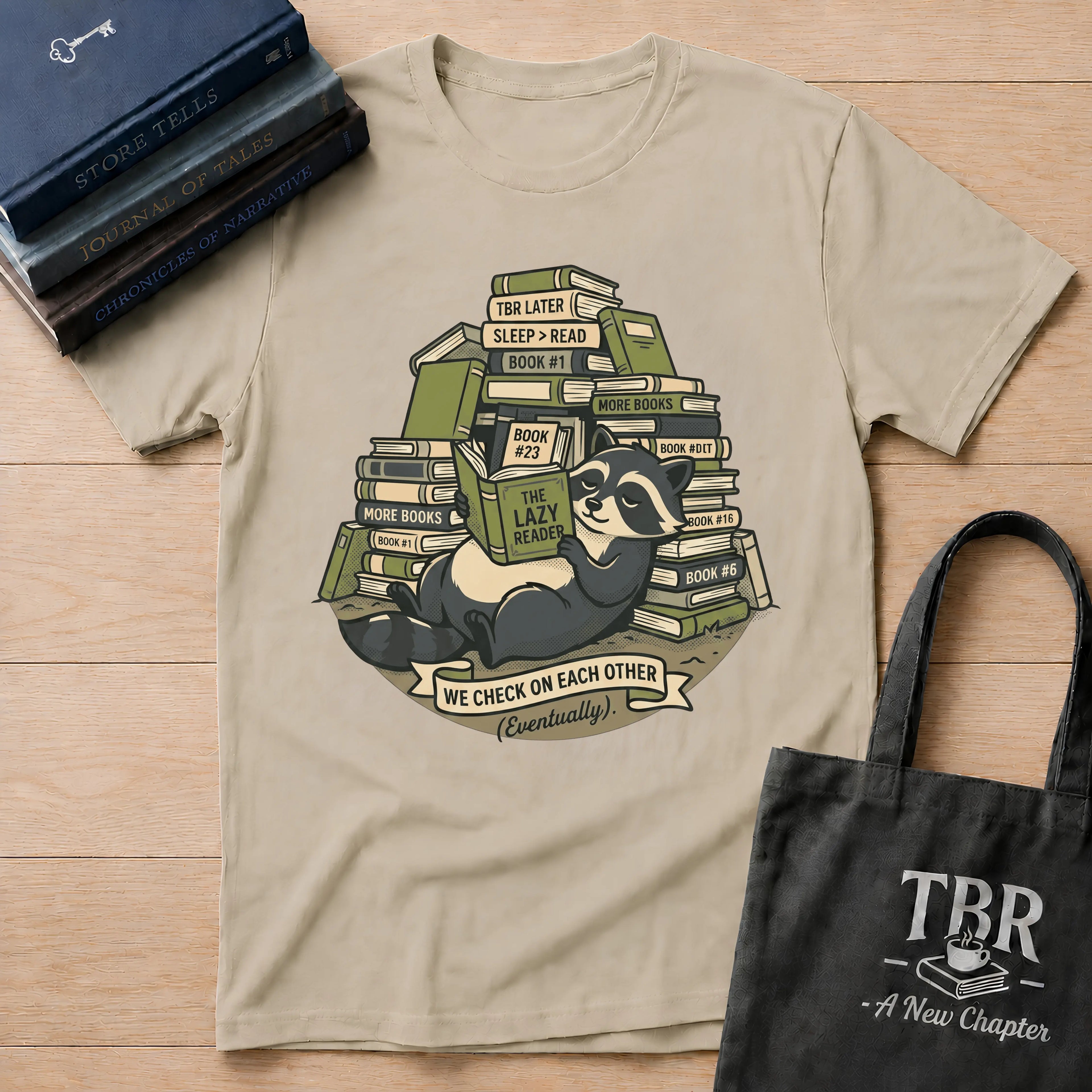 Professional Book Pile Attendant T-Shirt