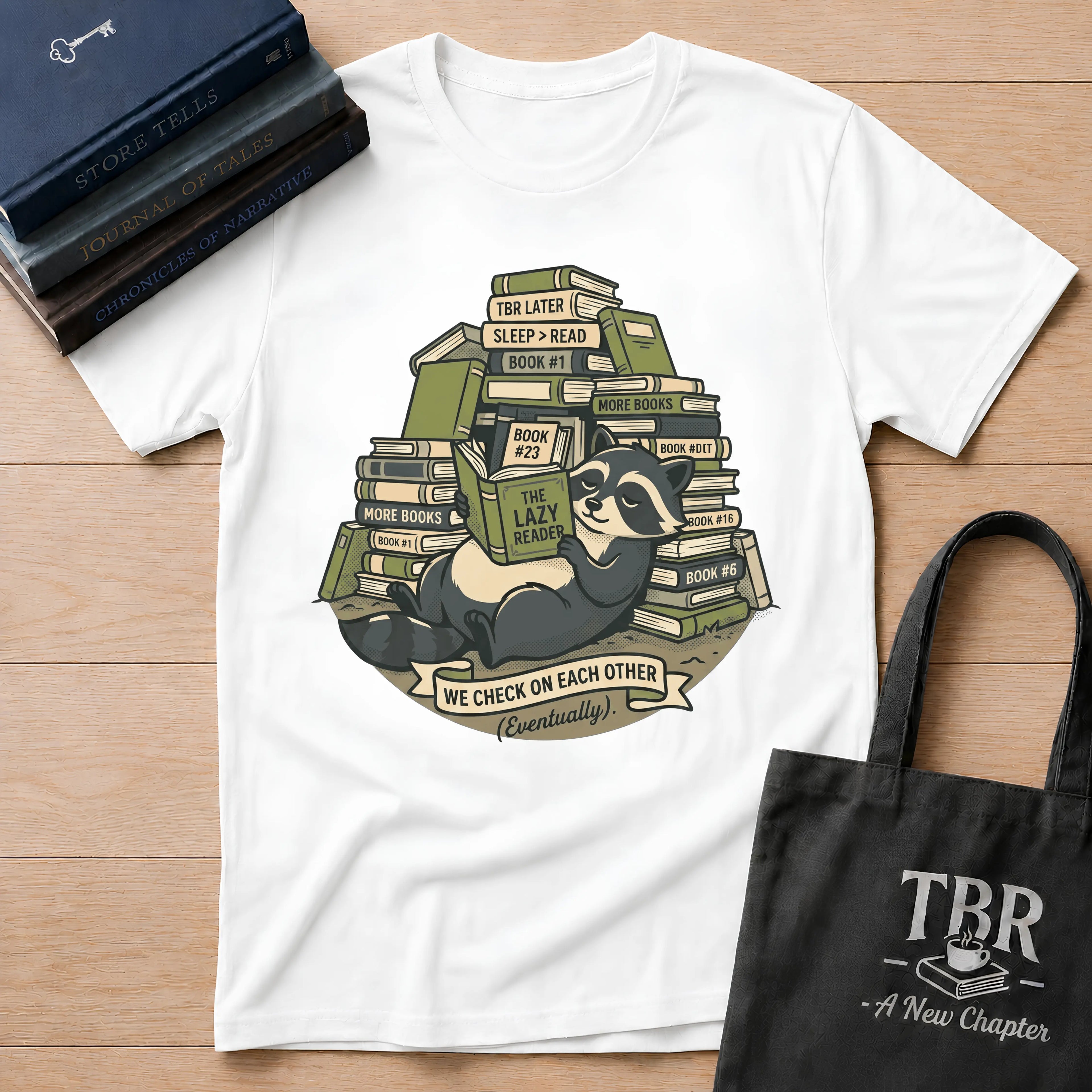 Professional Book Pile Attendant T-Shirt