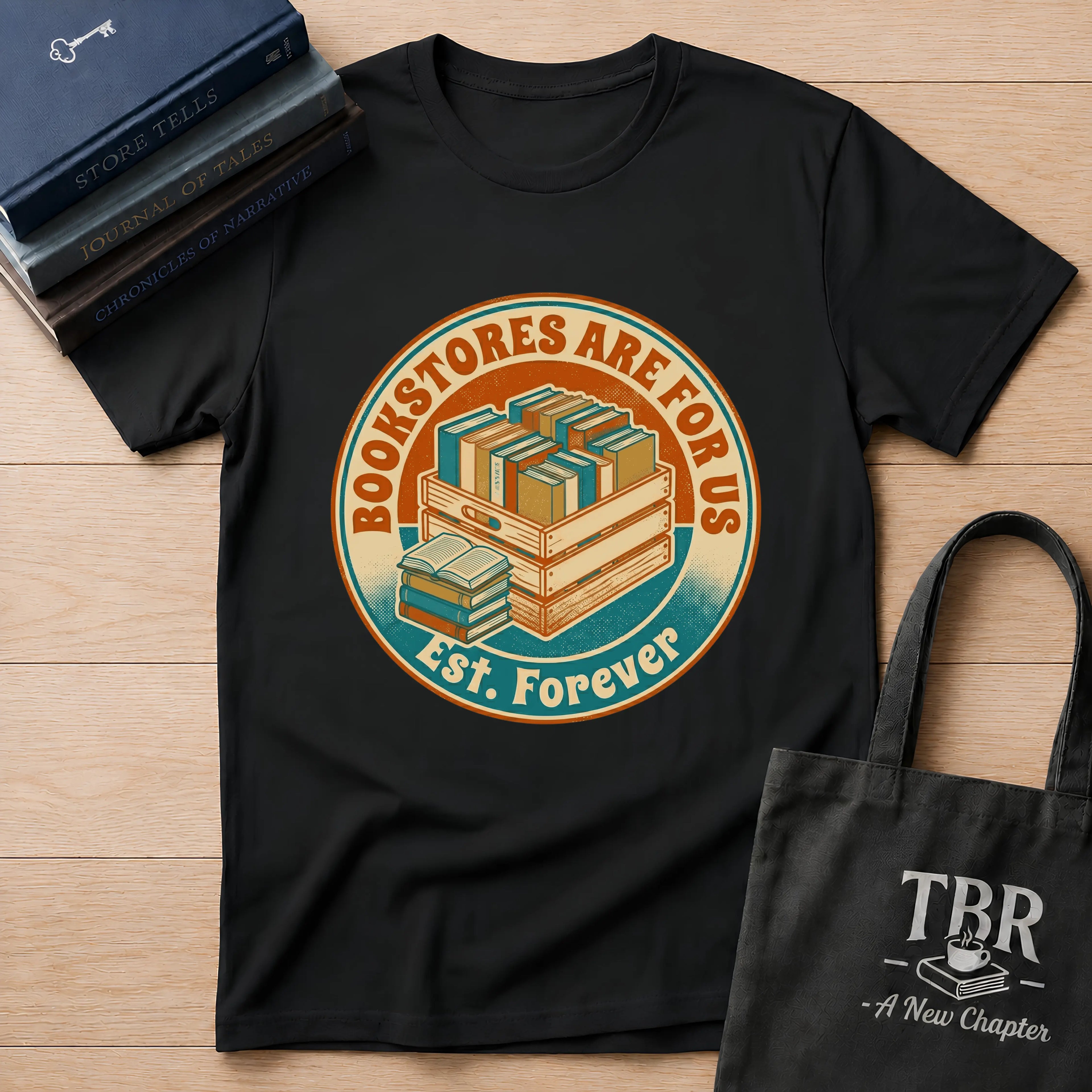 Bookstores Are For Us Est. Forever T-Shirt