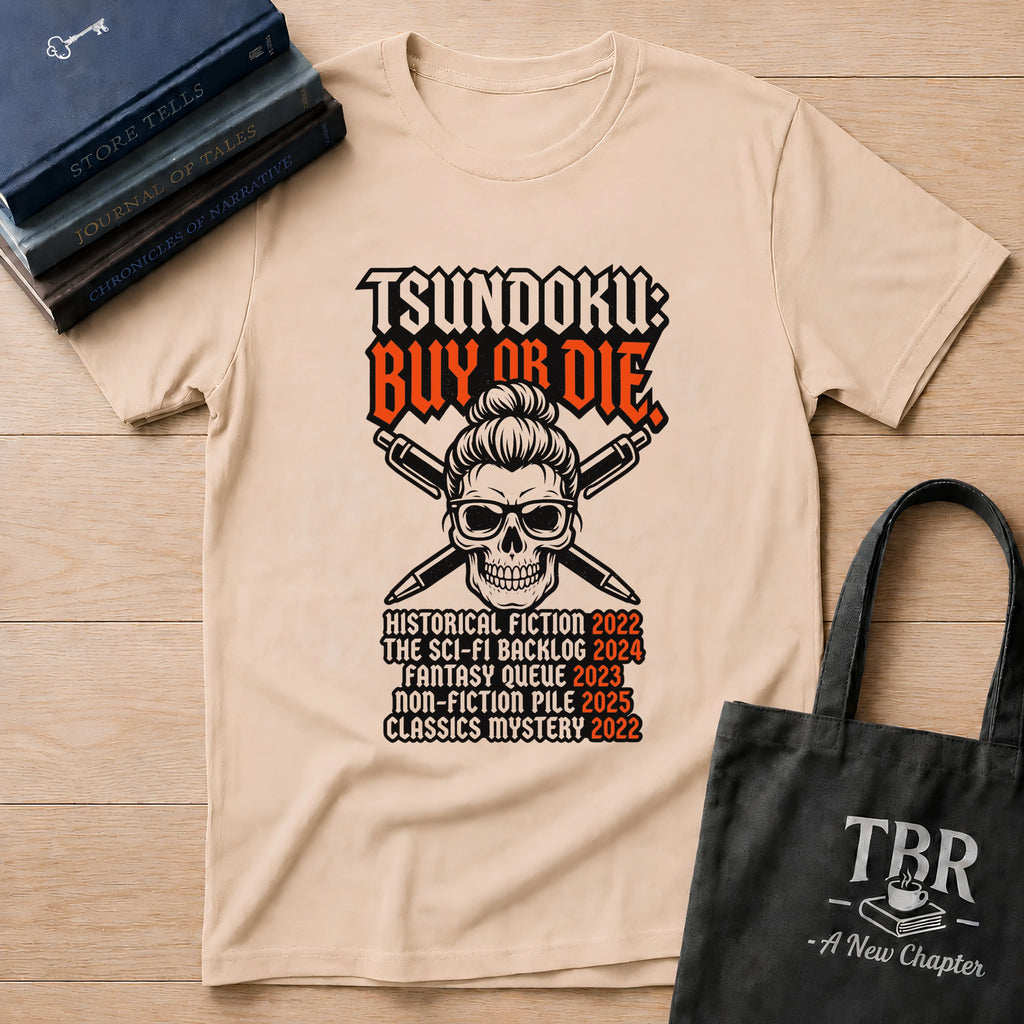 Tsundoku Buy Or Die T-Shirt