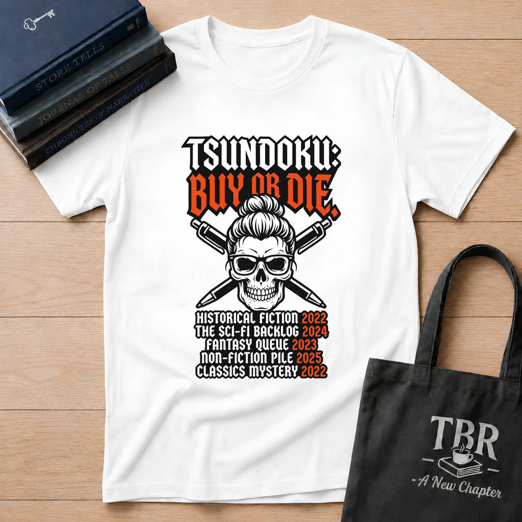 Tsundoku Buy Or Die T-Shirt