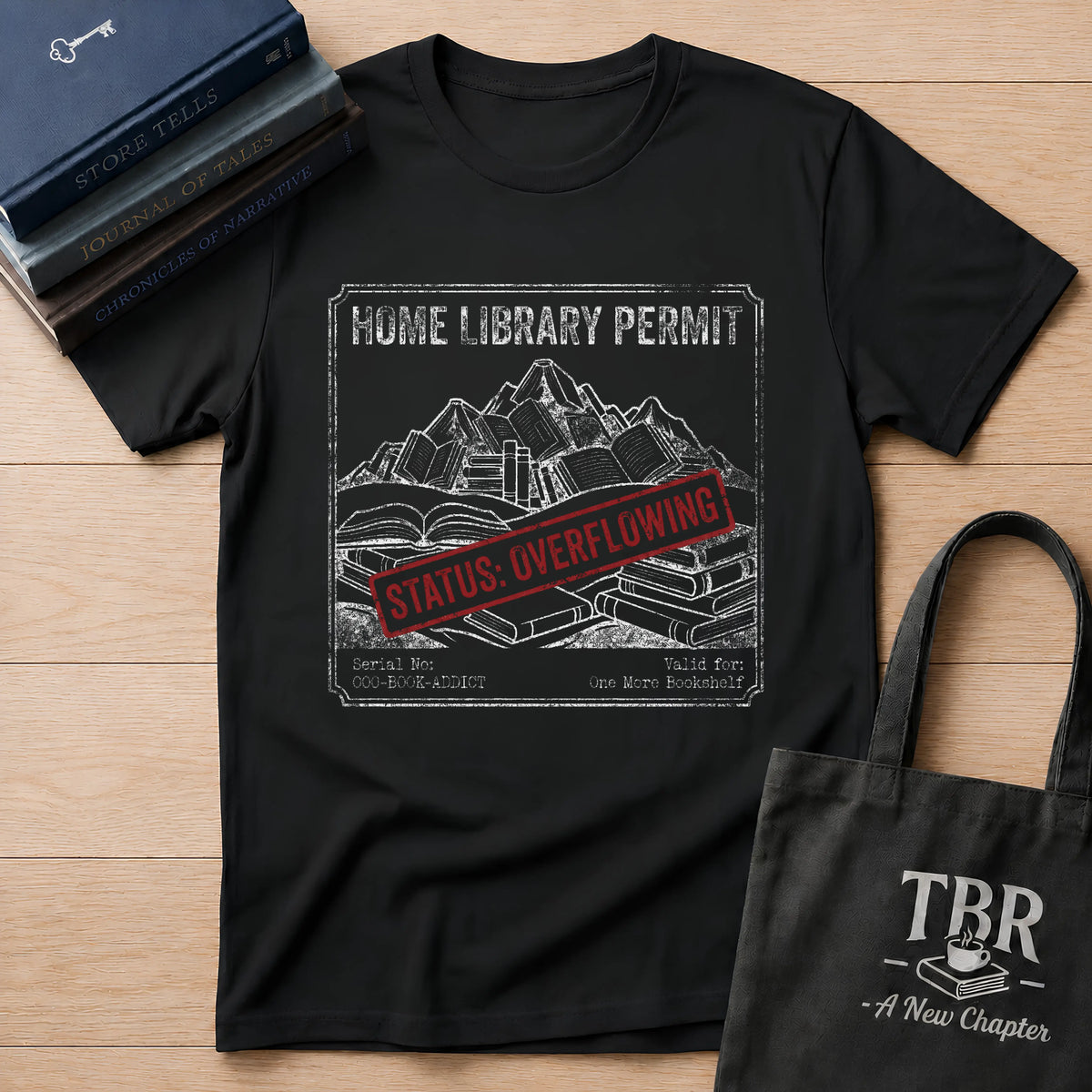 Home Library T-Shirt
