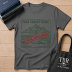 Home Library Permit Status Overflowing T-Shirt