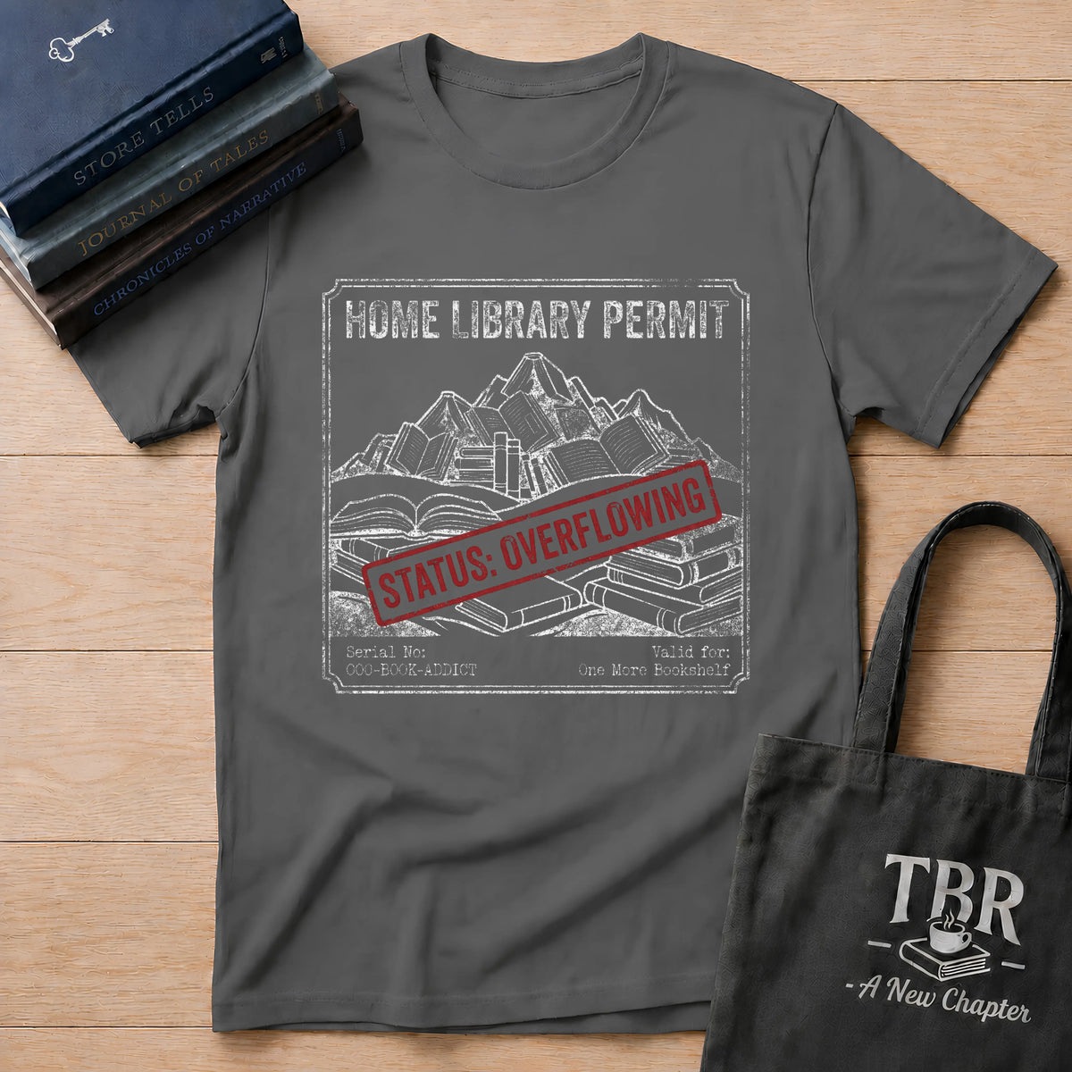 Home Library T-Shirt