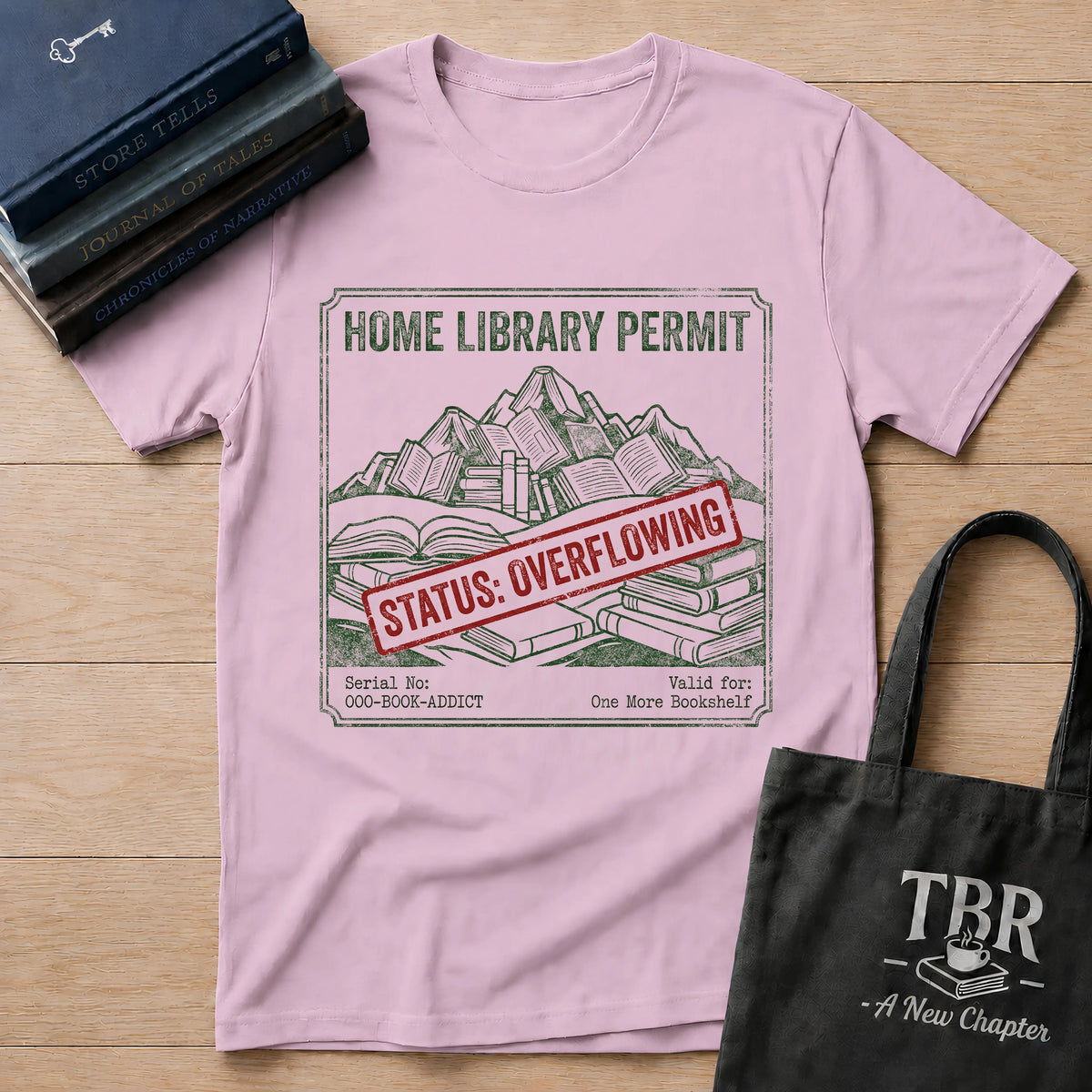 Home Library T-Shirt