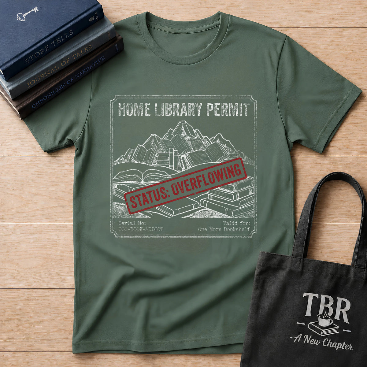 Home Library T-Shirt