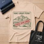 Home Library Permit Status Overflowing T-Shirt
