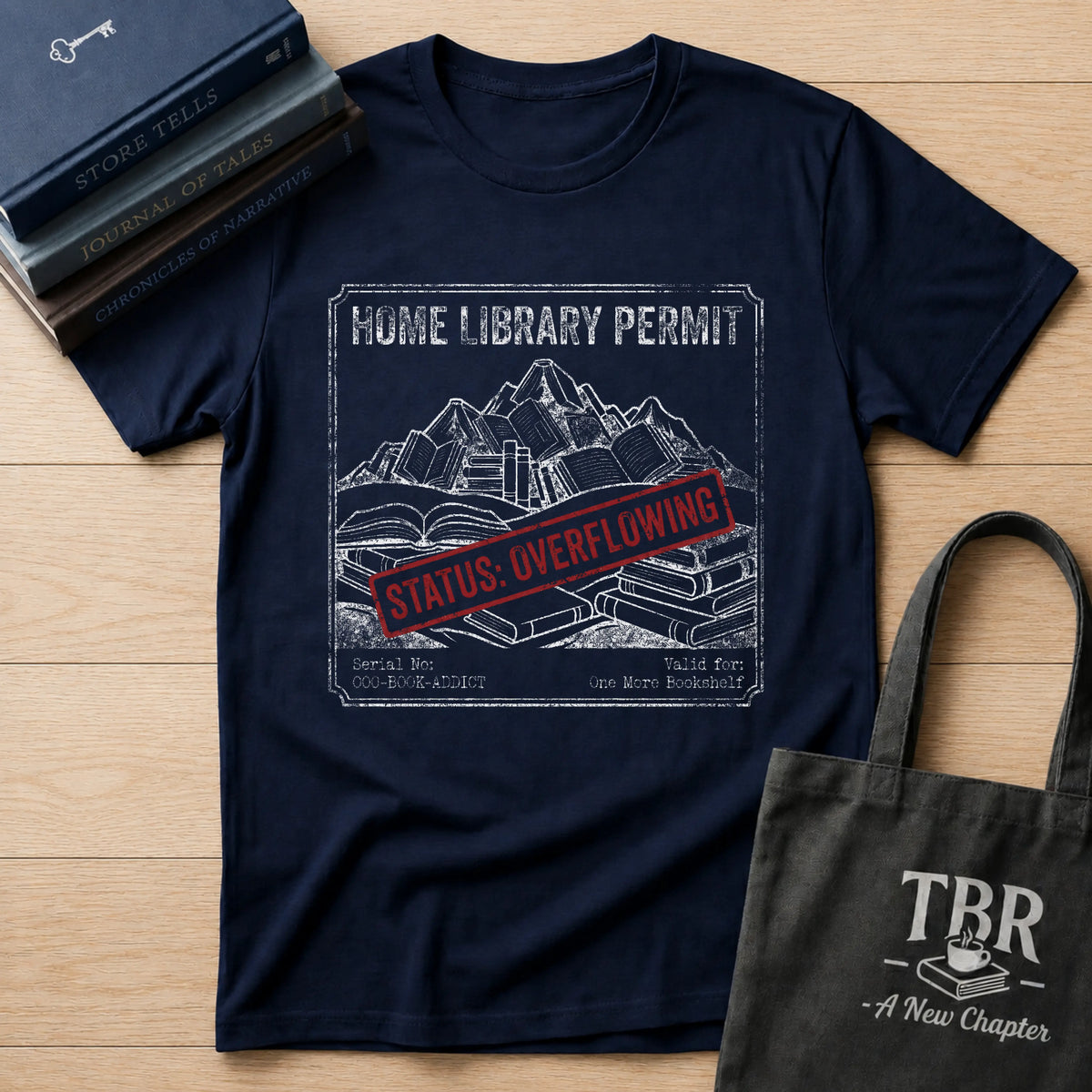 Home Library T-Shirt