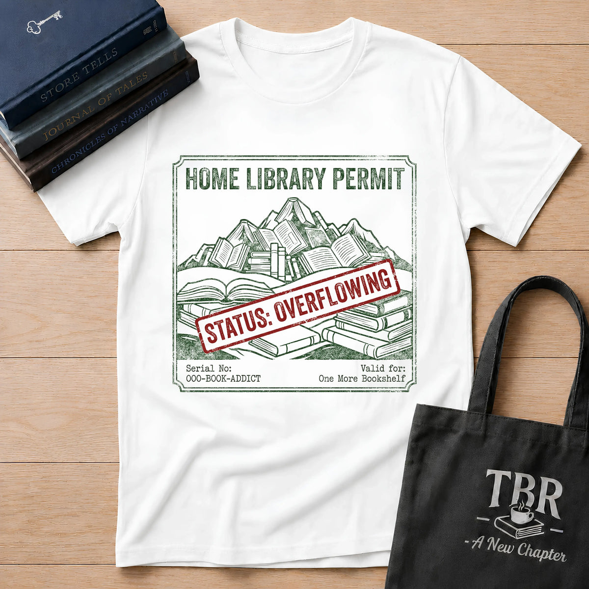 Home Library T-Shirt
