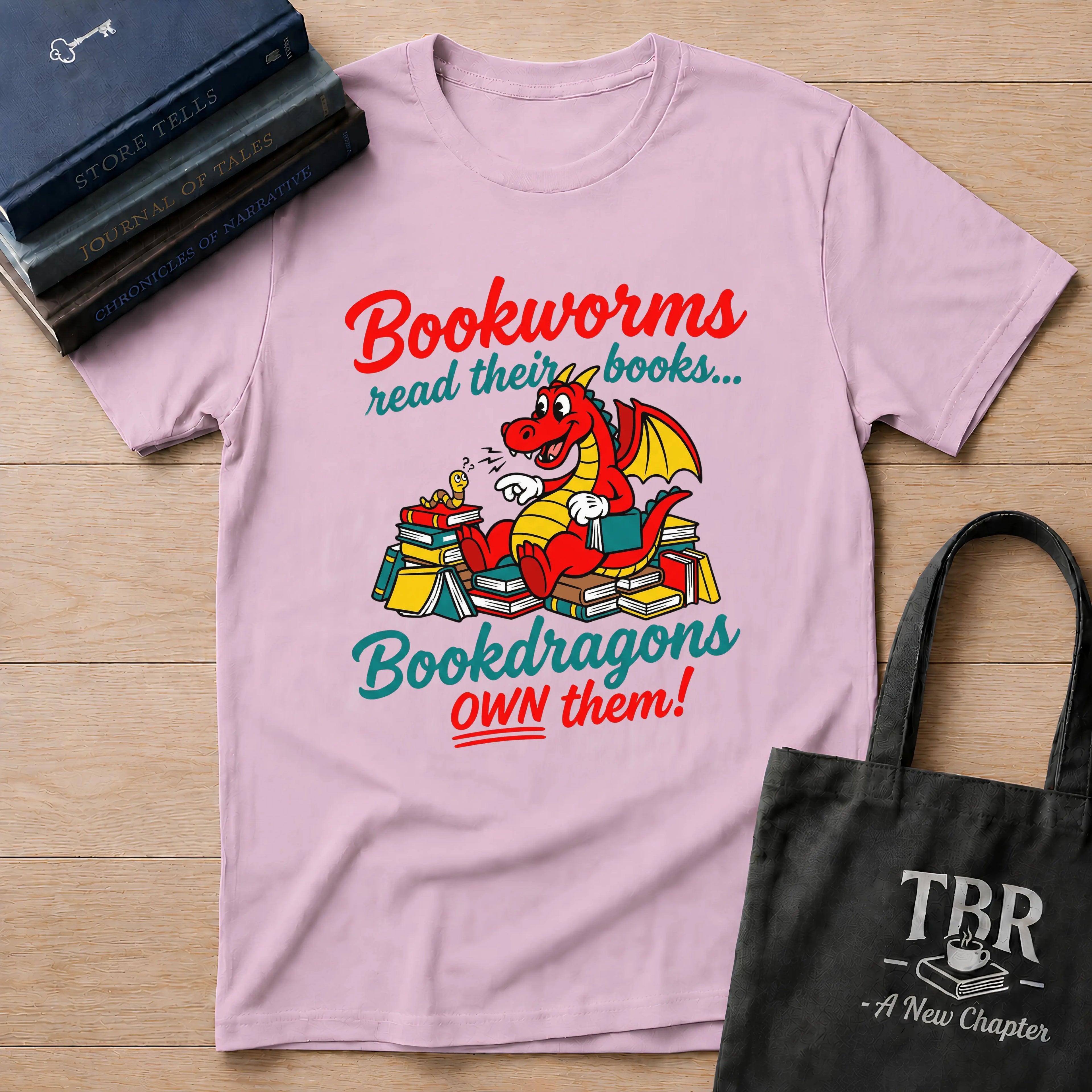 Bookworms Read Bookdragons Own T-Shirt
