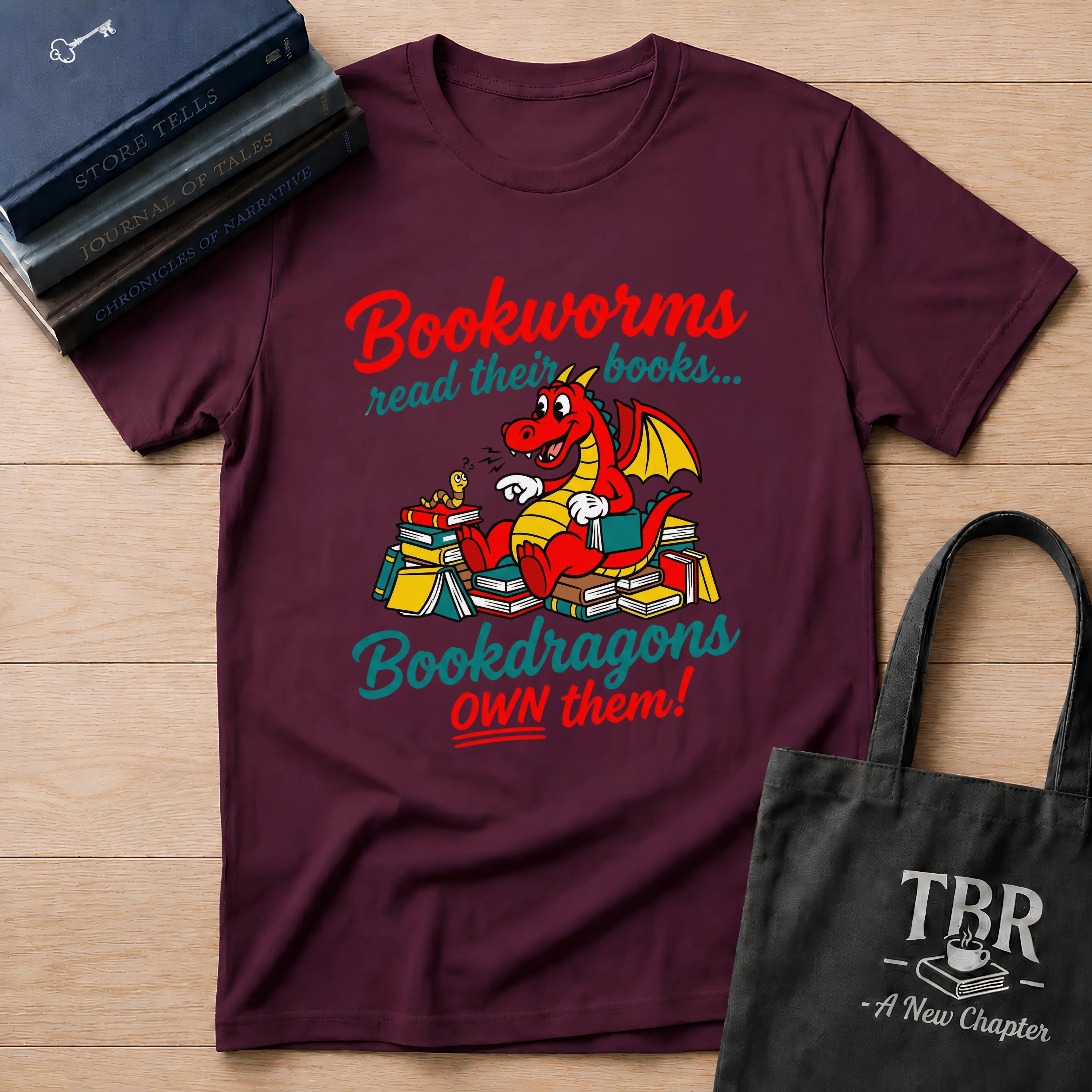 Bookworms Read Bookdragons Own T-Shirt