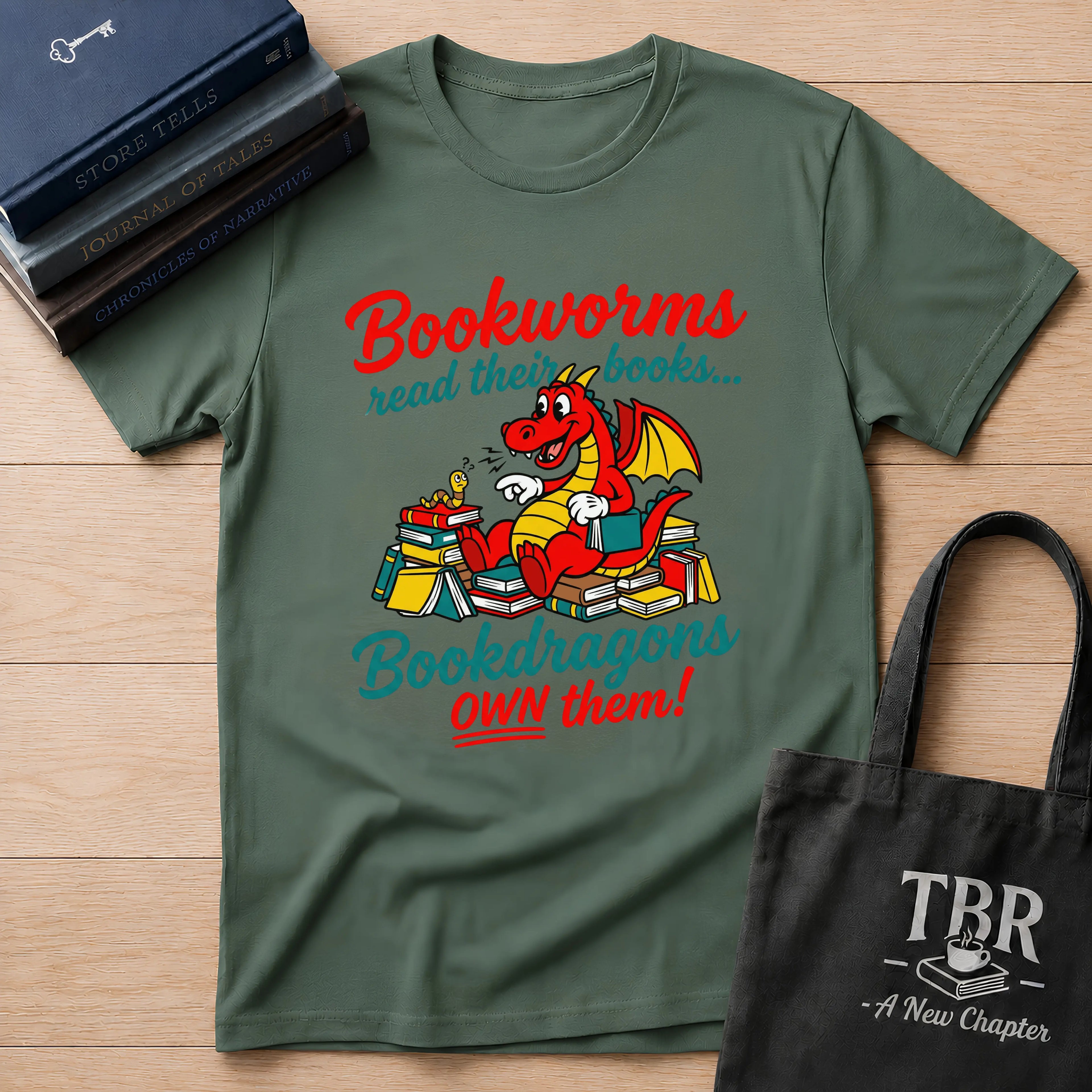 Bookworms Read Bookdragons Own T-Shirt