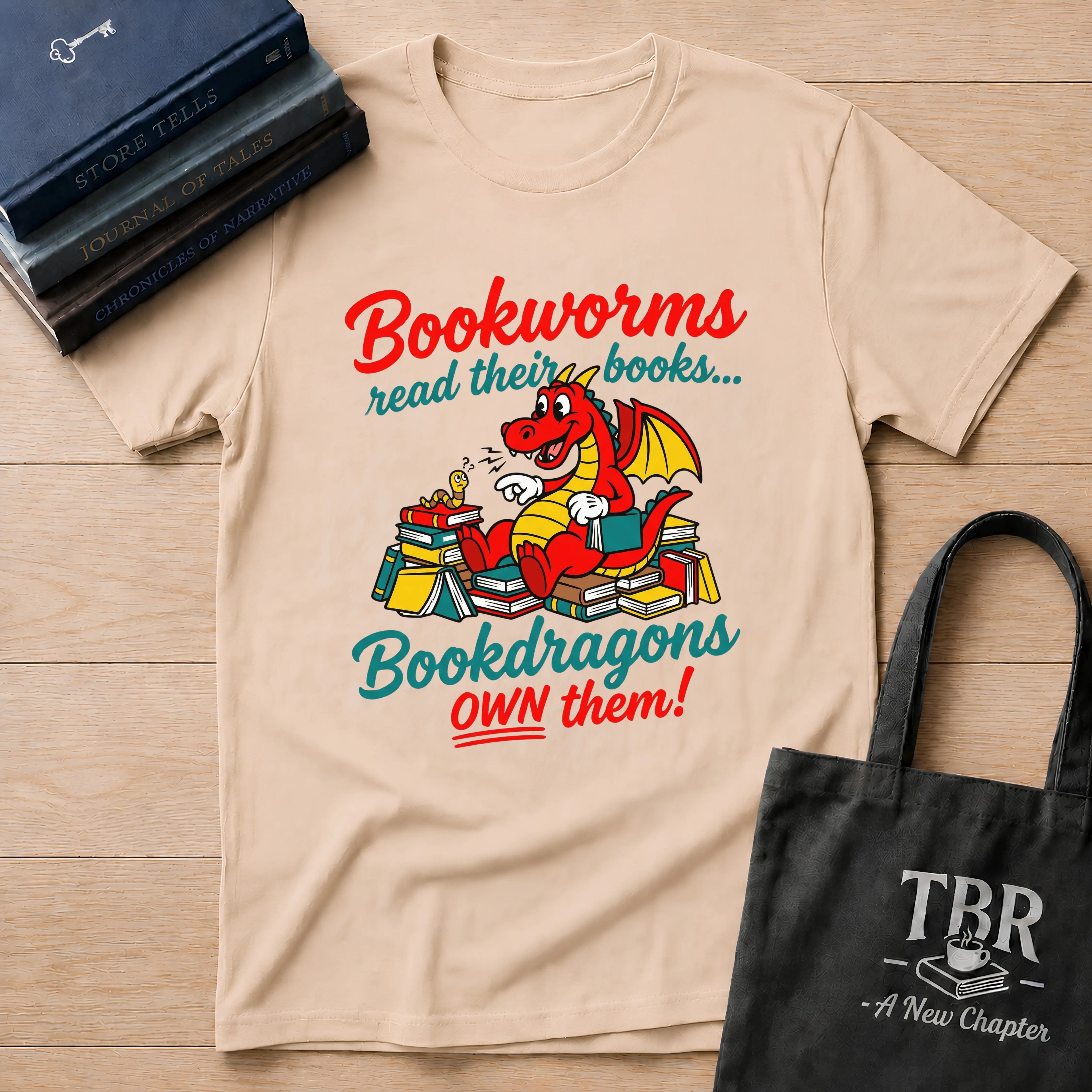 Bookworms Read Bookdragons Own T-Shirt