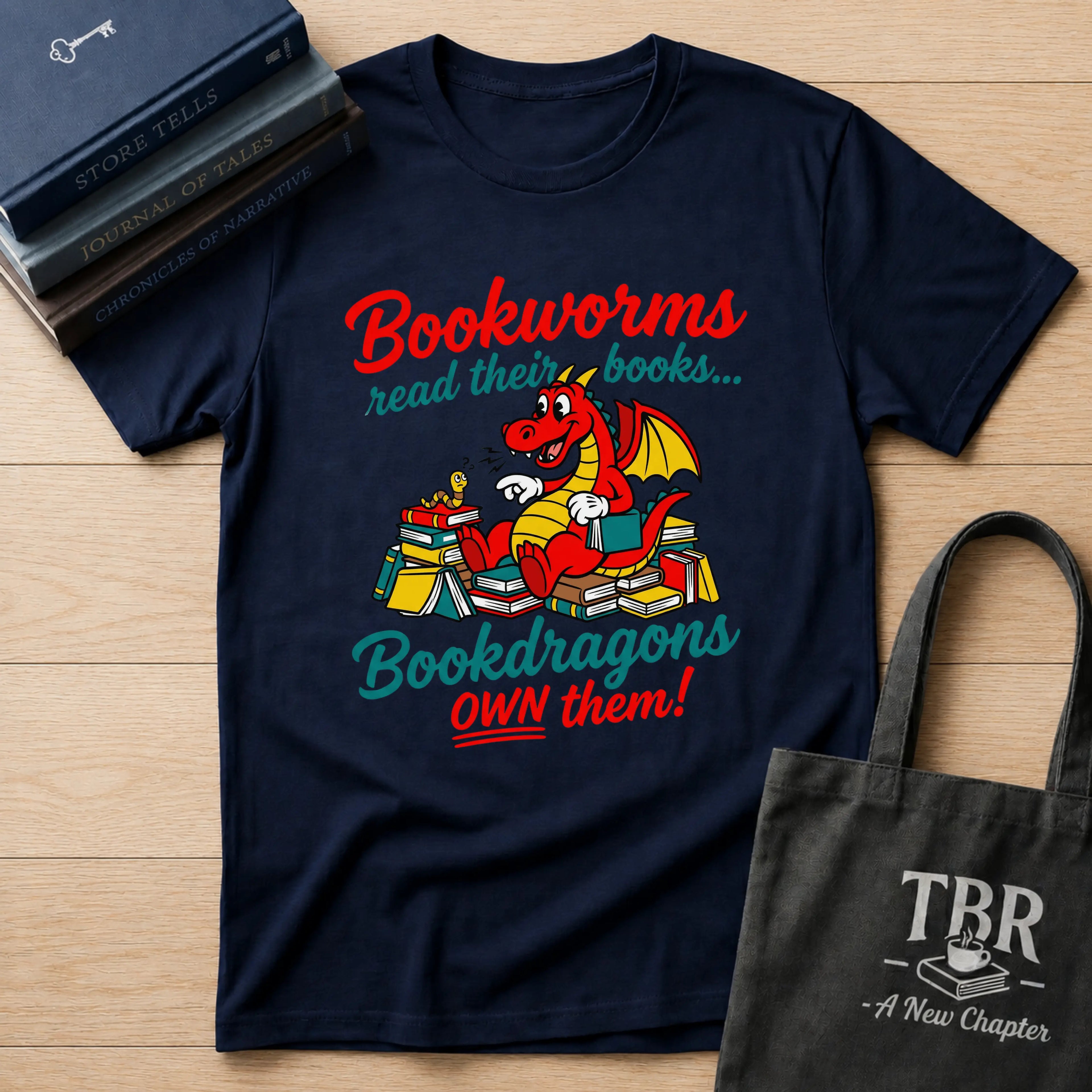 Bookworms Read Bookdragons Own T-Shirt