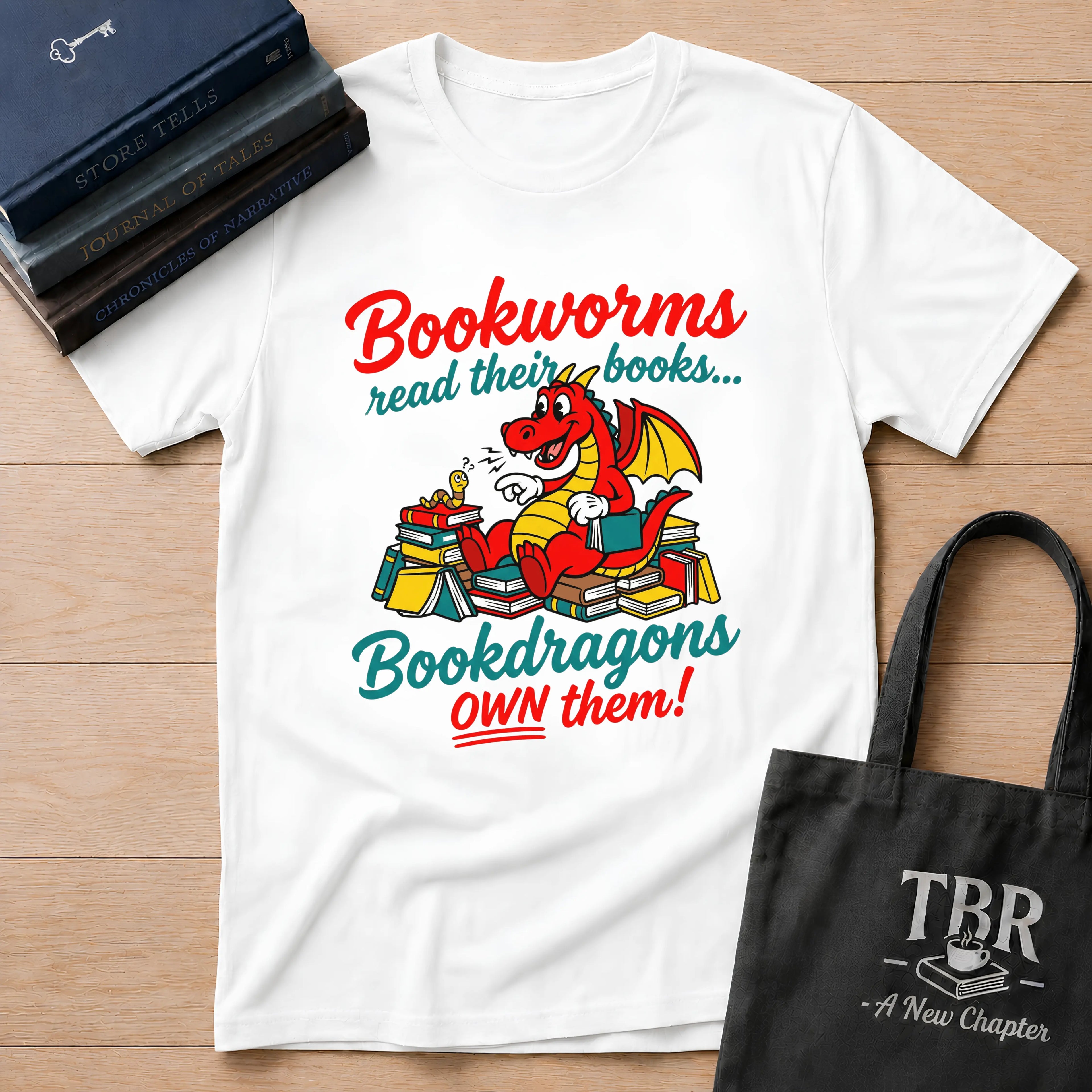 Bookworms Read Bookdragons Own T-Shirt
