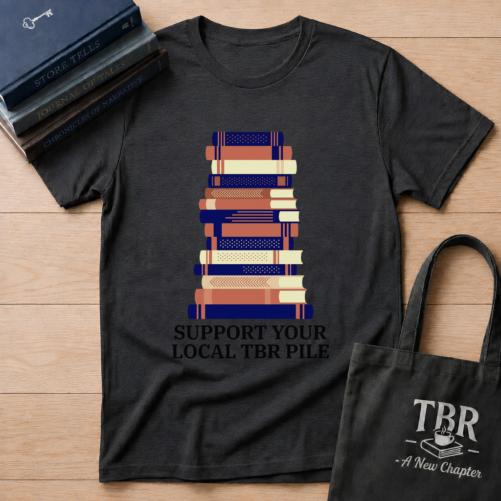 Support Your Local TBR Pile T-Shirt
