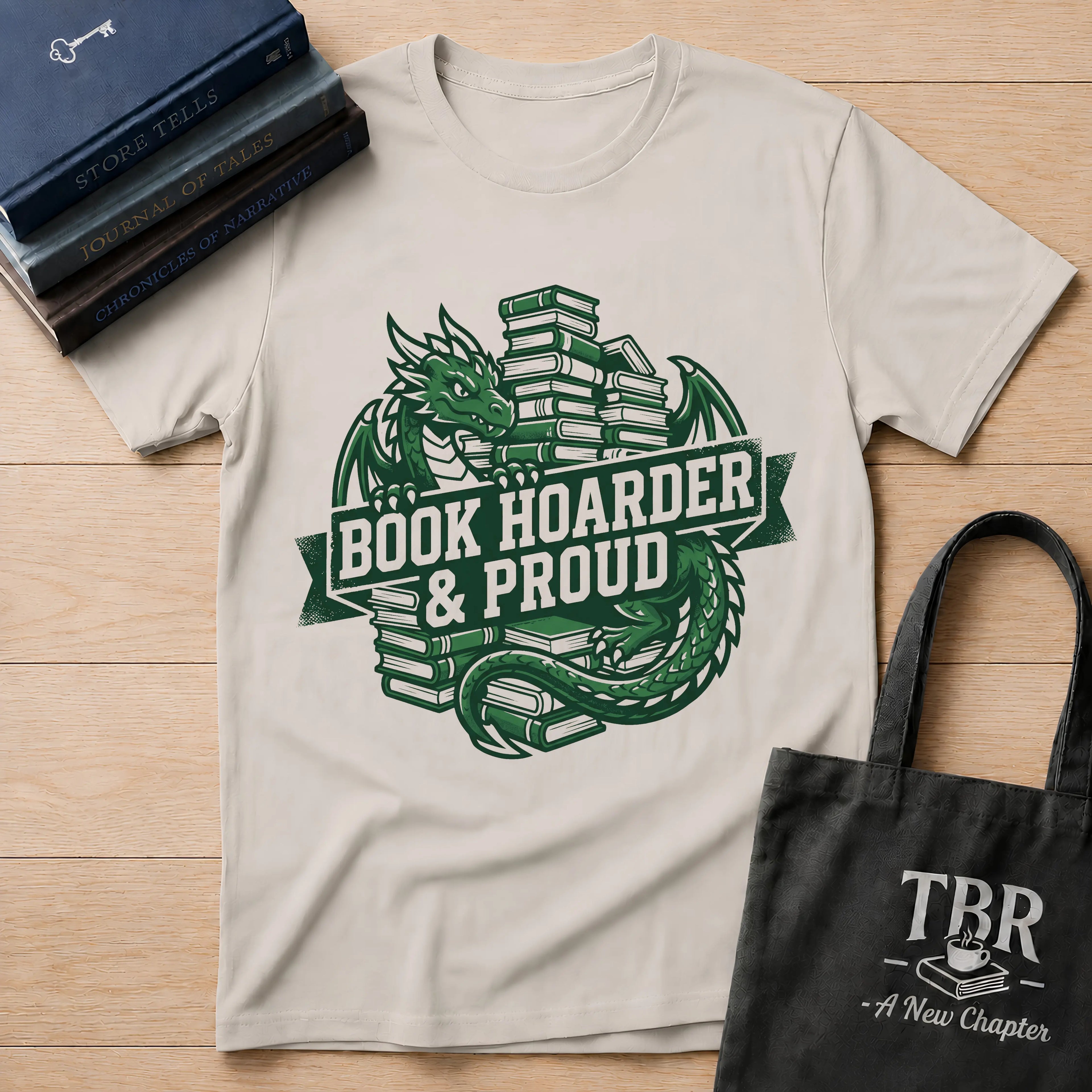 Book Hoarder And Proud T-Shirt