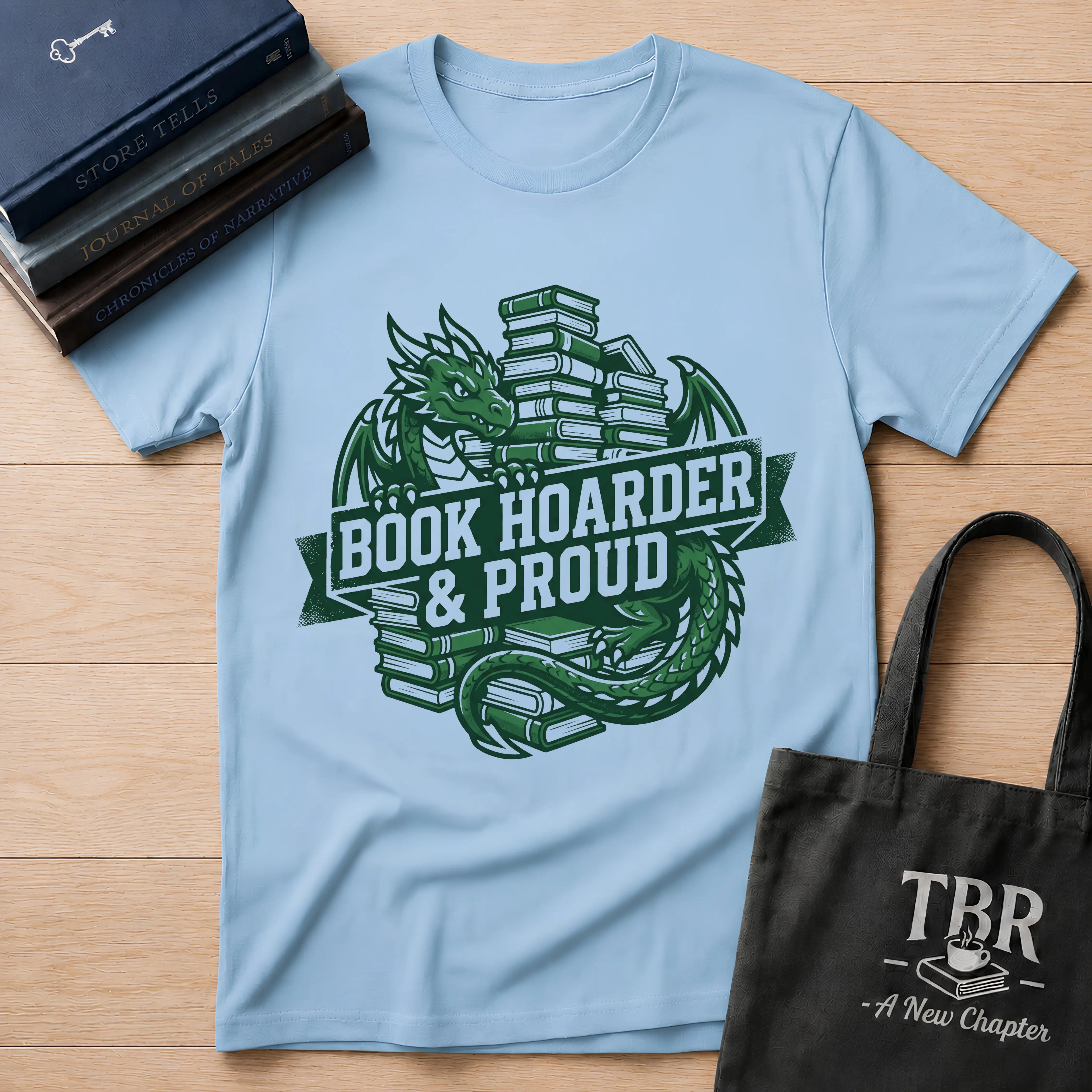 Book Hoarder And Proud T-Shirt