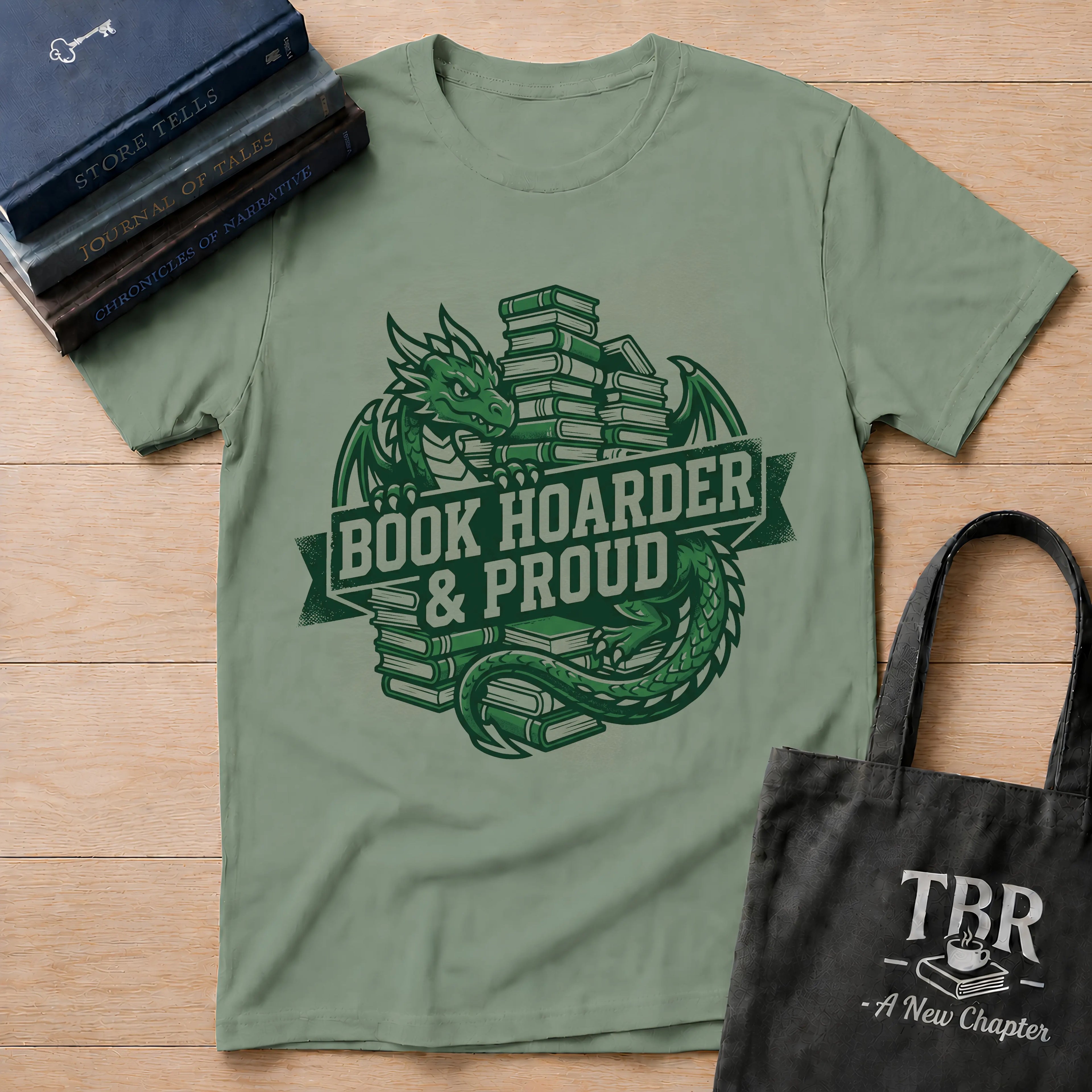 Book Hoarder And Proud T-Shirt