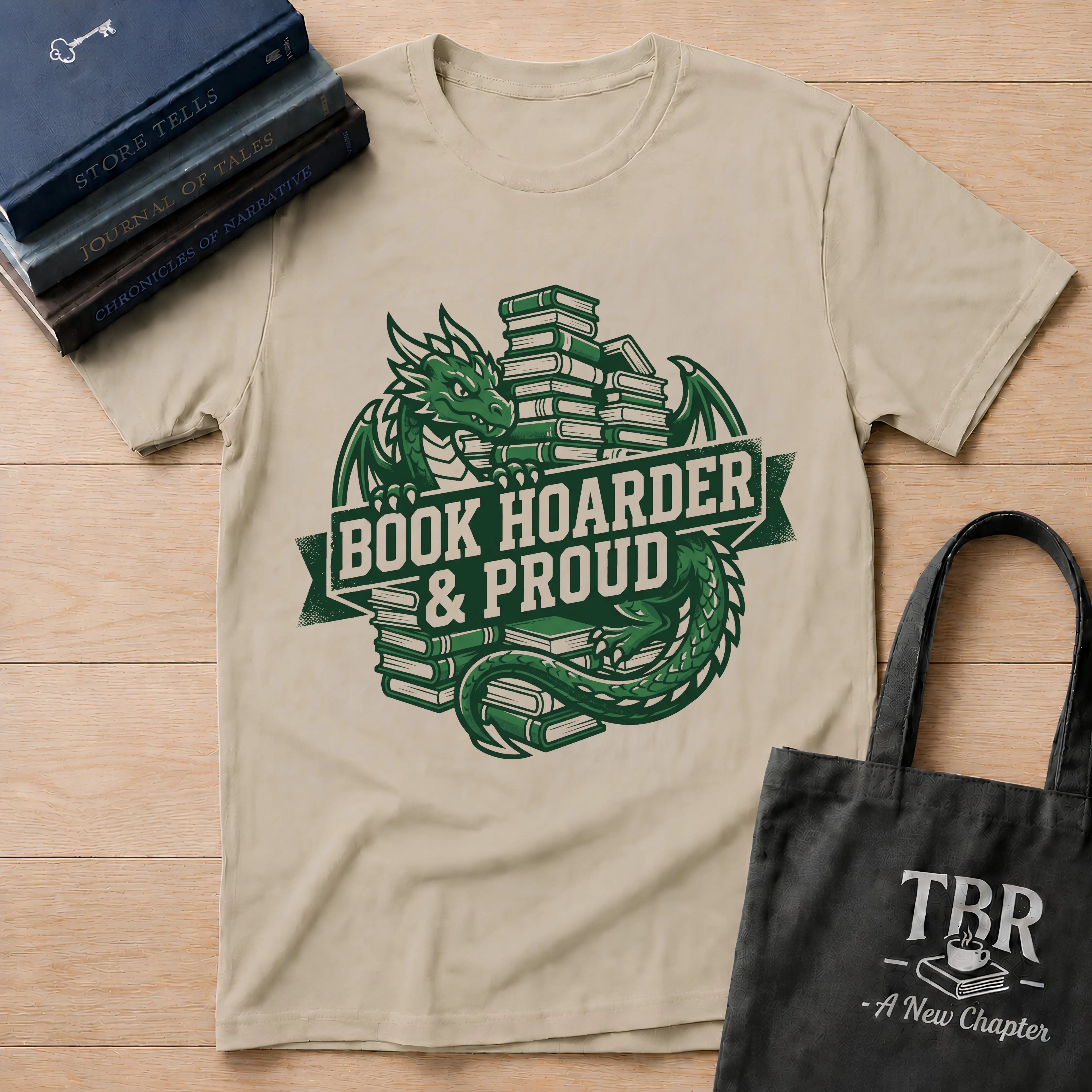Book Hoarder And Proud T-Shirt
