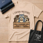 I Contain Multitudes Mostly Books T-Shirt