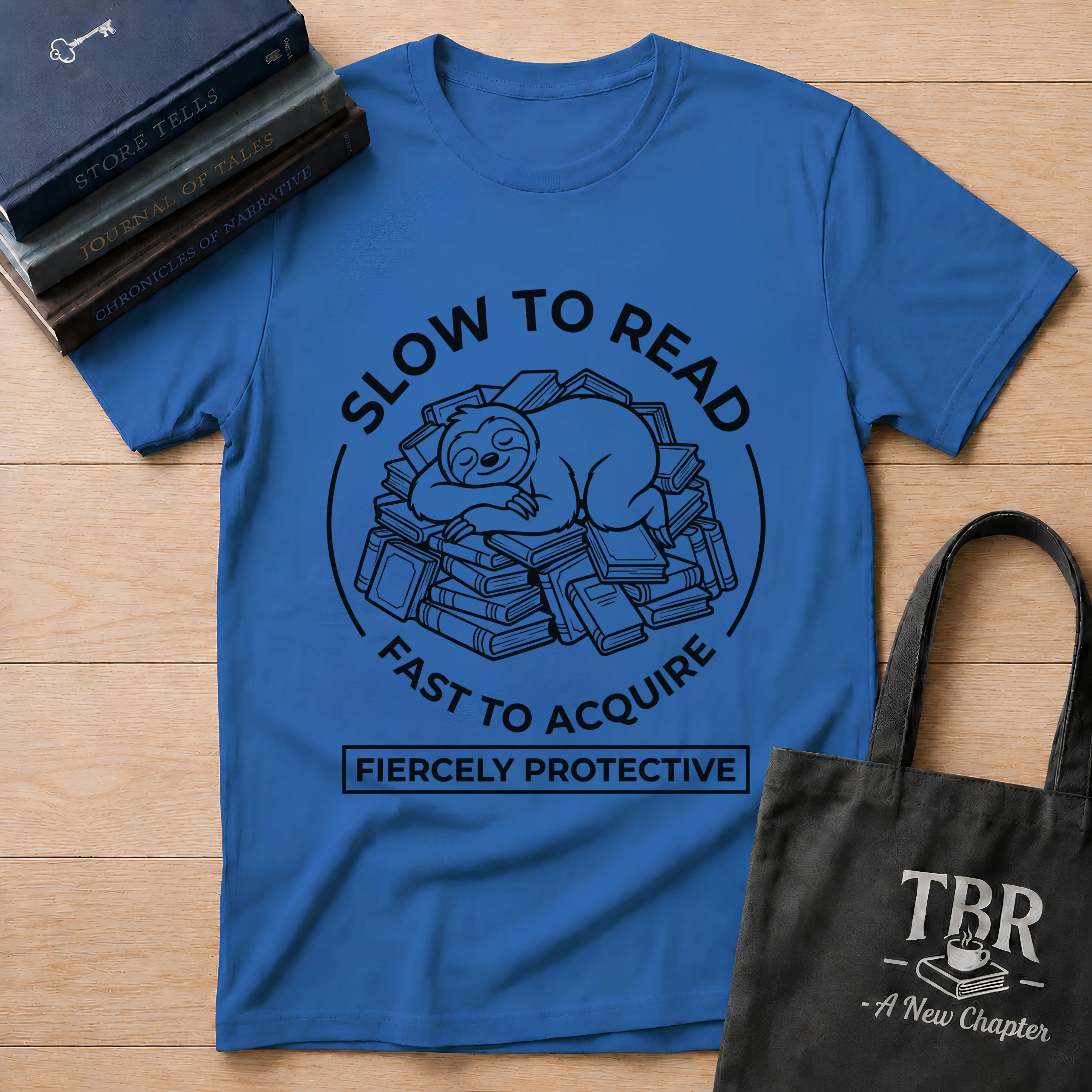Slow To Read Fast To Acquire Fiercely Protective T-Shirt