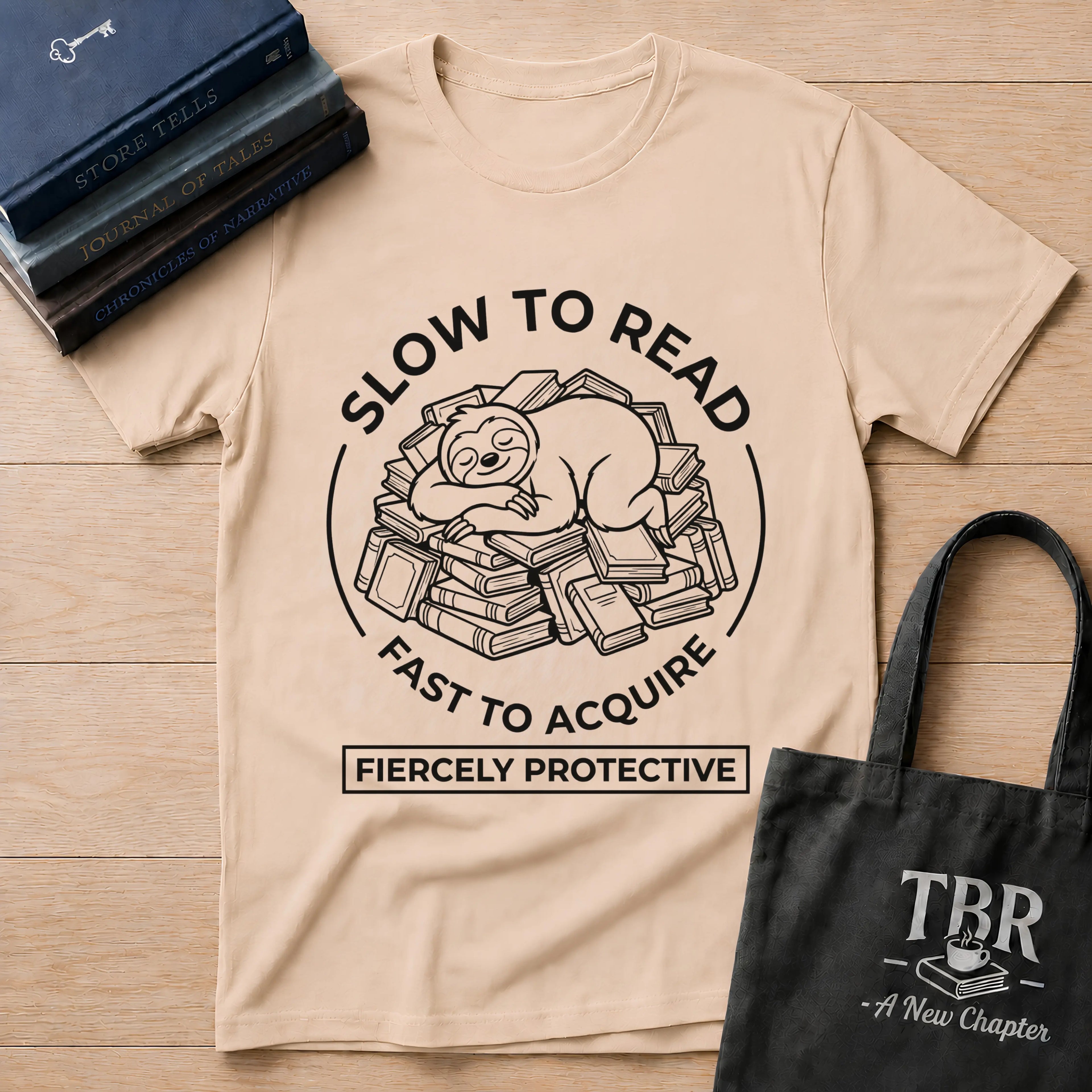 Slow To Read Fast To Acquire Fiercely Protective T-Shirt