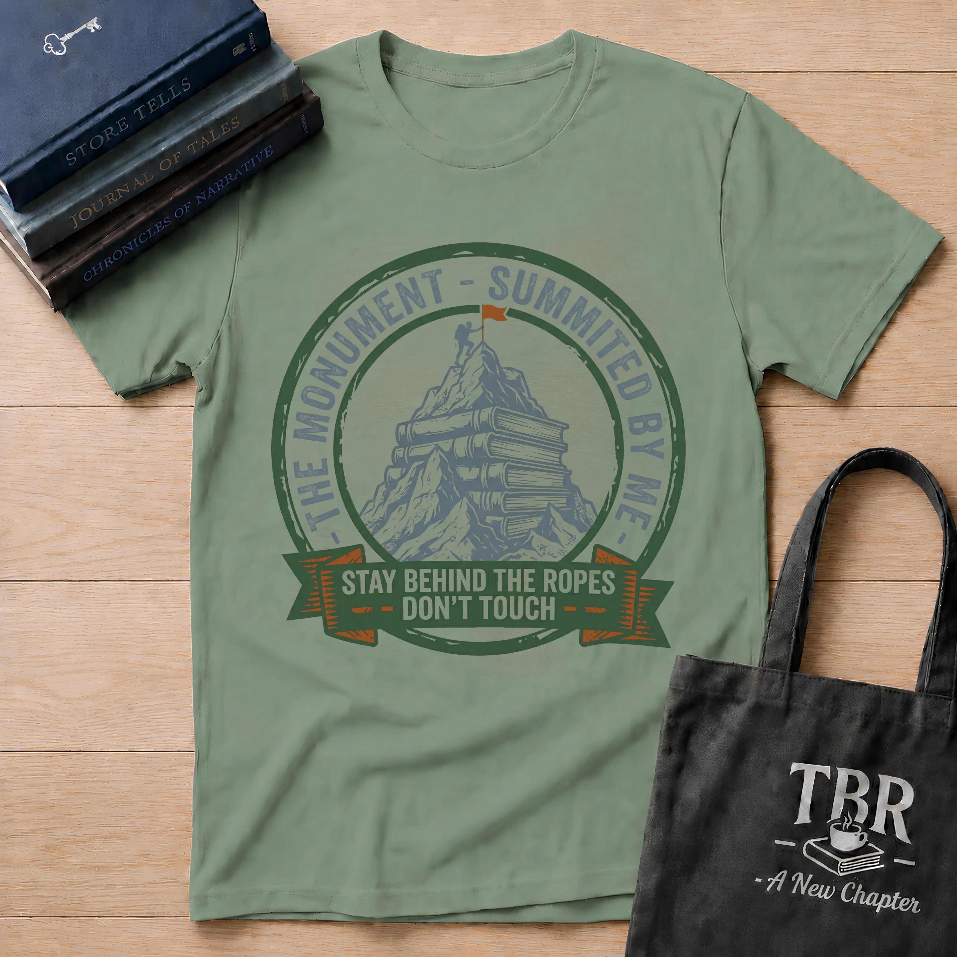 The Monument Summited By Me Stay Back Don't Touch T-Shirt