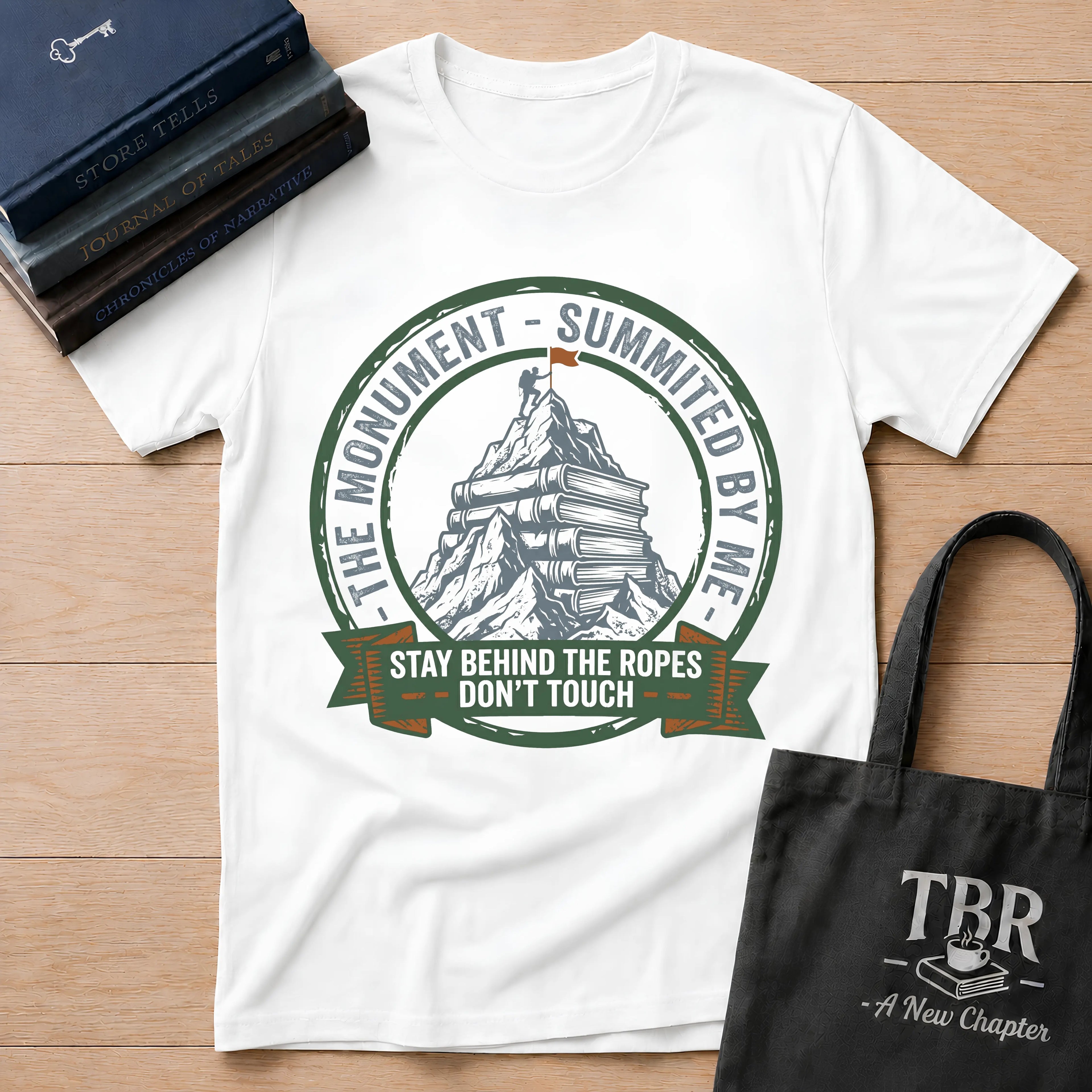 The Monument Summited By Me Stay Back Don't Touch T-Shirt