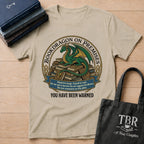 Bookdragon On Premises You Have Been Warned T-Shirt