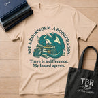 Not A Bookworm A Bookdragon There Is A Difference T-Shirt