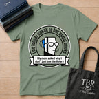 I No Longer Speak To Her About Books Mom Library T-Shirt