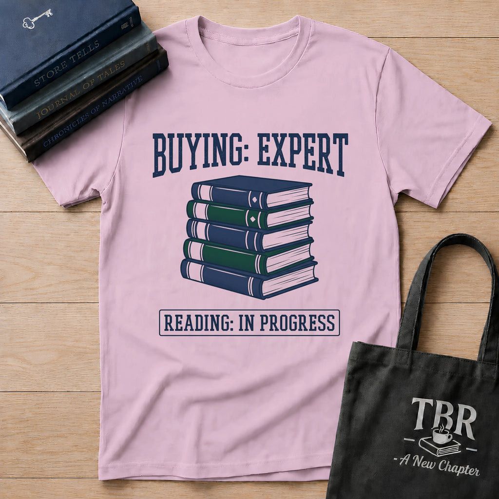 Buying Expert Reading In Progress T-Shirt