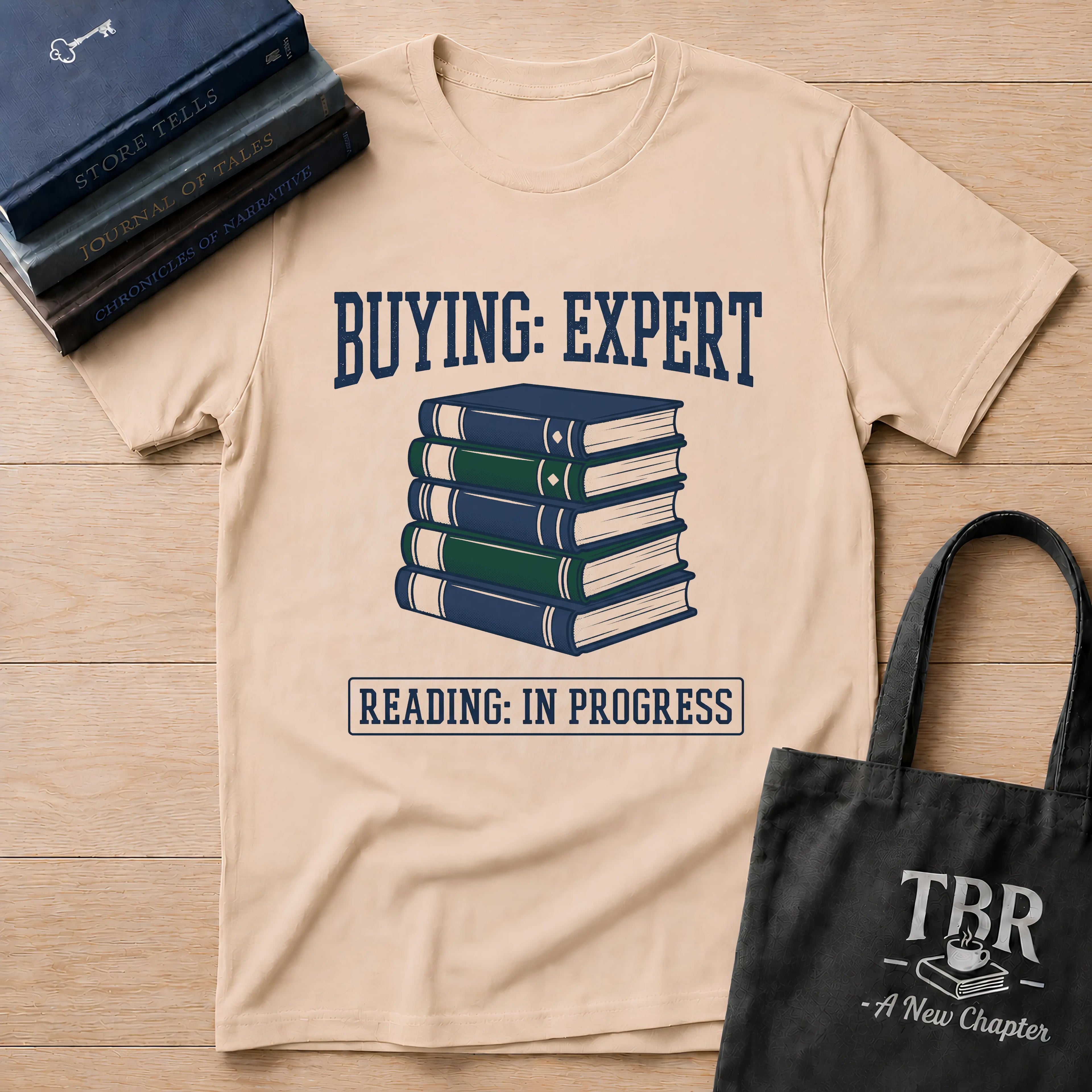 Buying Expert Reading In Progress T-Shirt