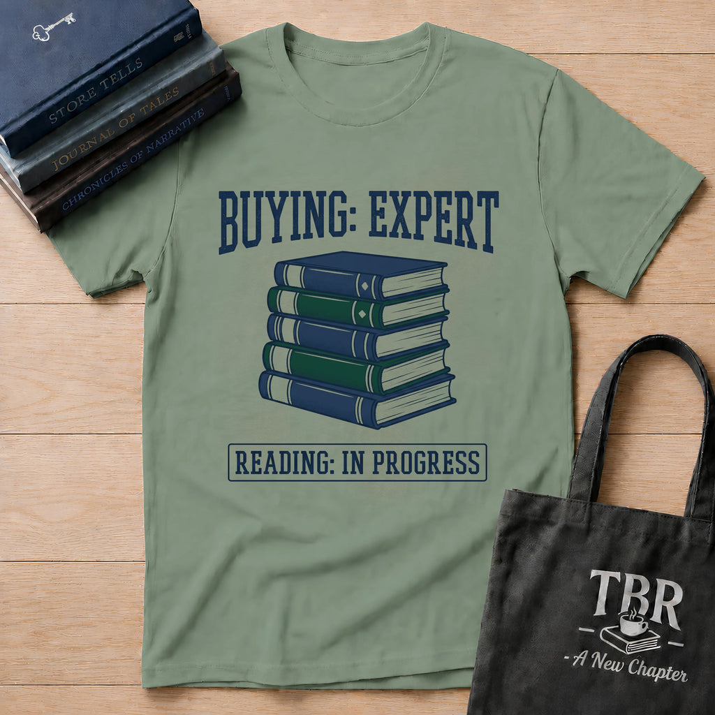 Buying Expert Reading In Progress T-Shirt