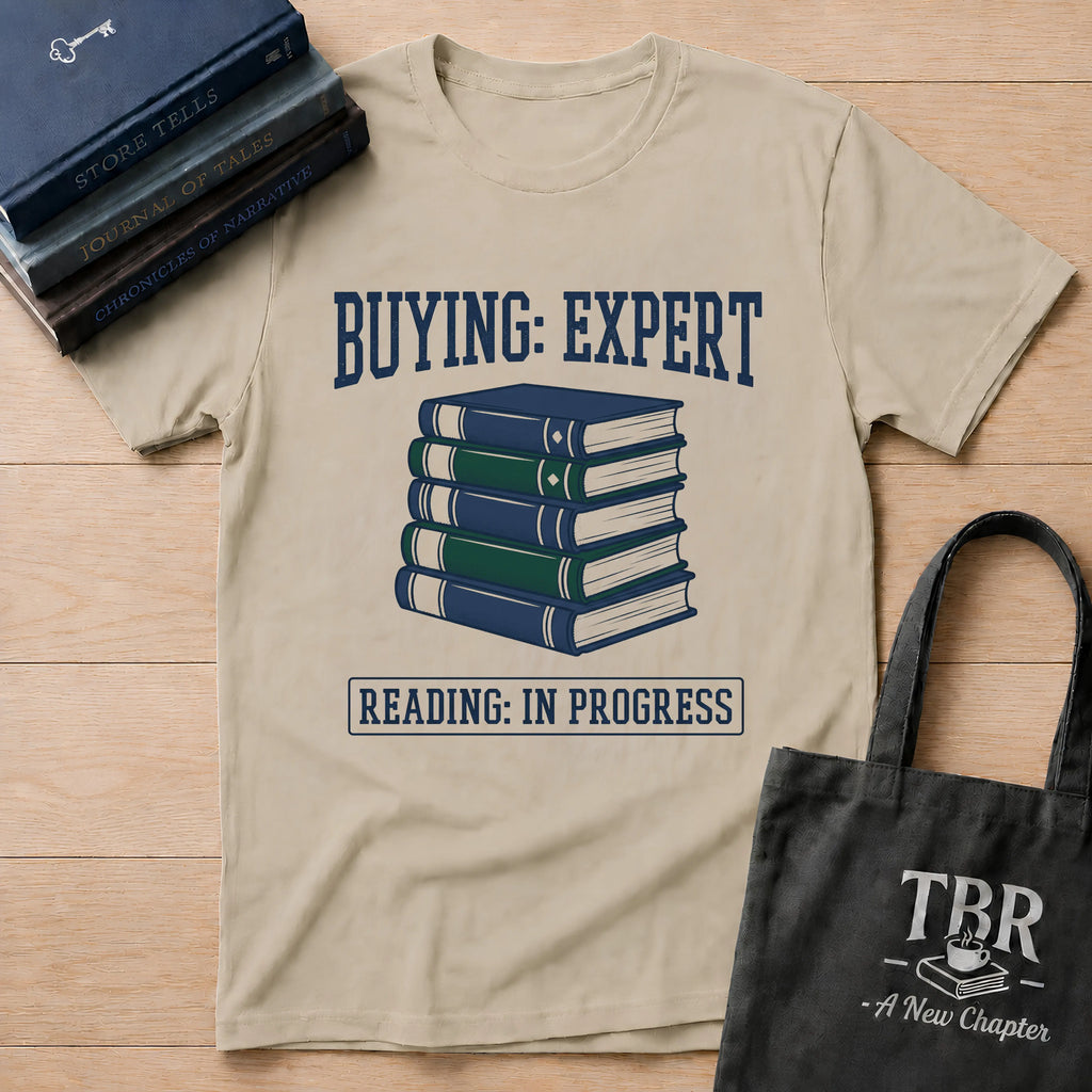 Buying Expert Reading In Progress T-Shirt