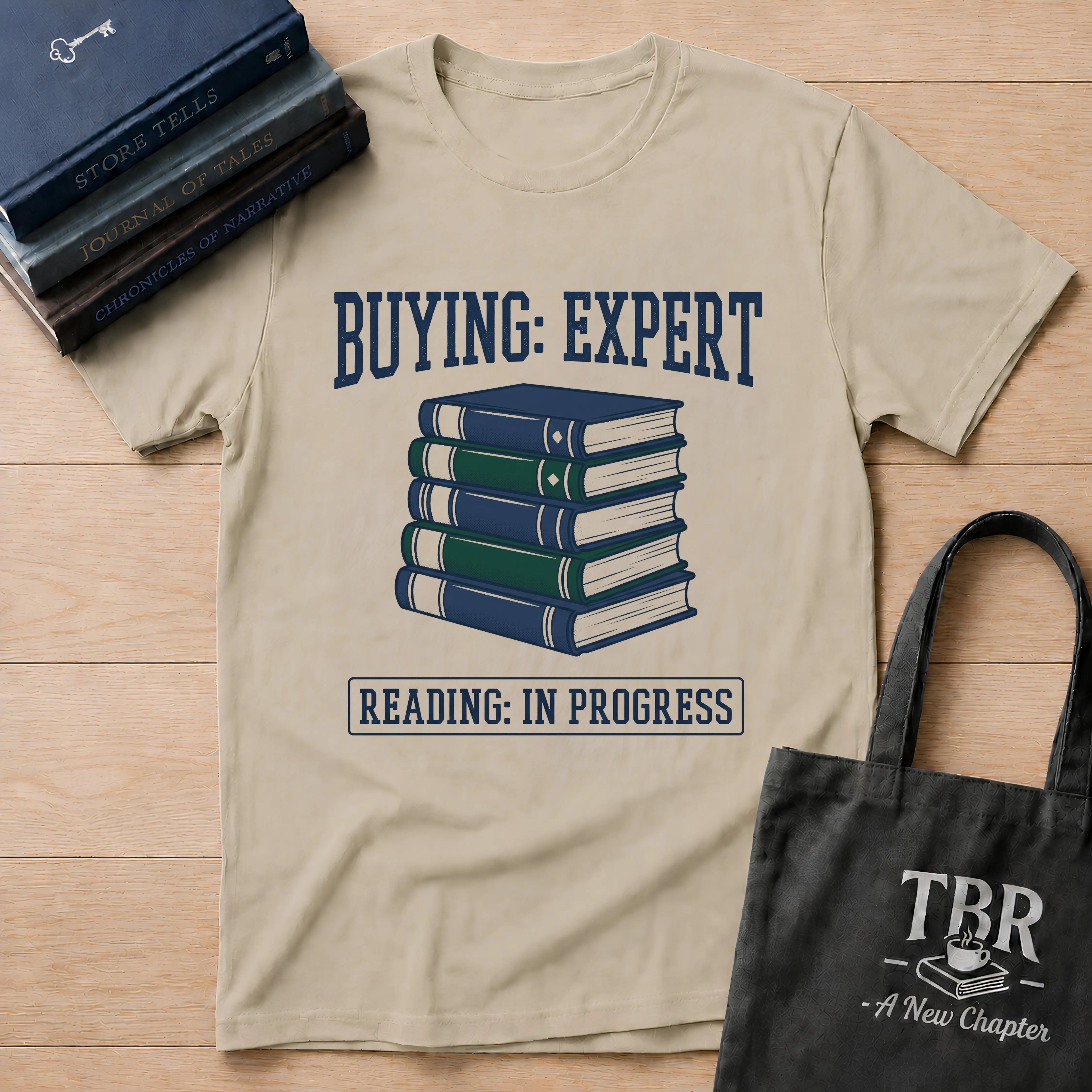 Buying Expert Reading In Progress T-Shirt