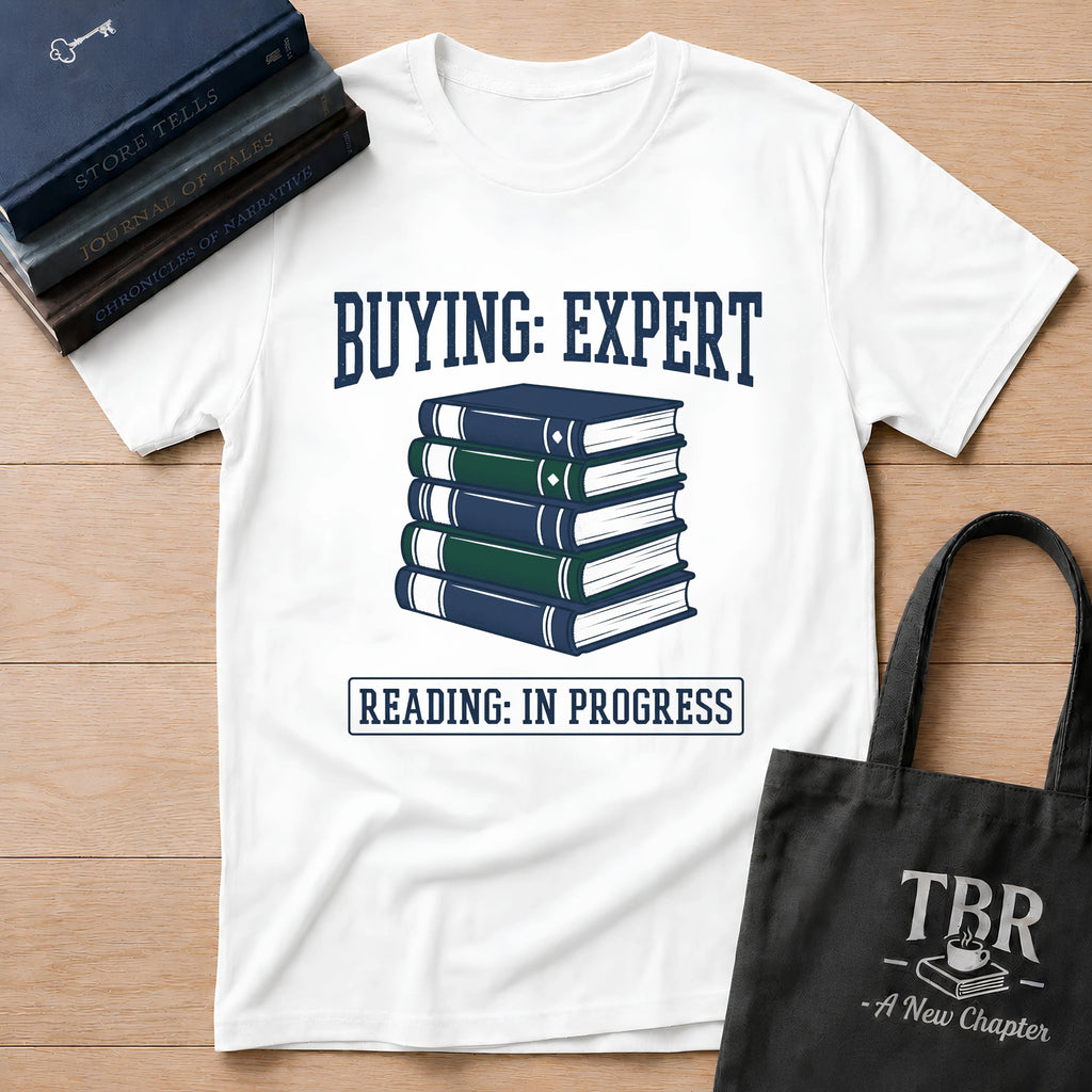 Buying Expert Reading In Progress T-Shirt