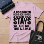 Borrowed Book Goes T-Shirt