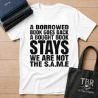 Borrowed Book Goes T-Shirt