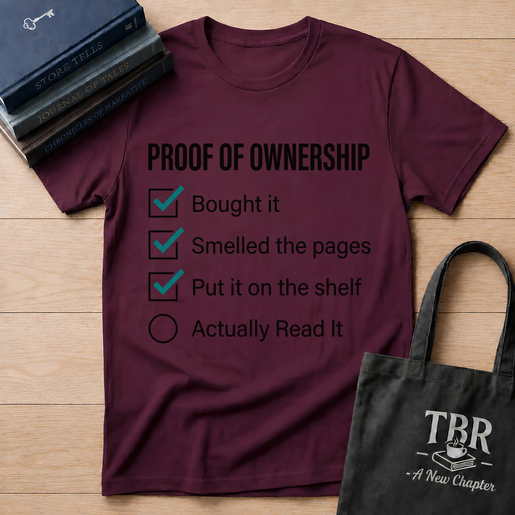 Proof Of Ownership Checklist T-Shirt