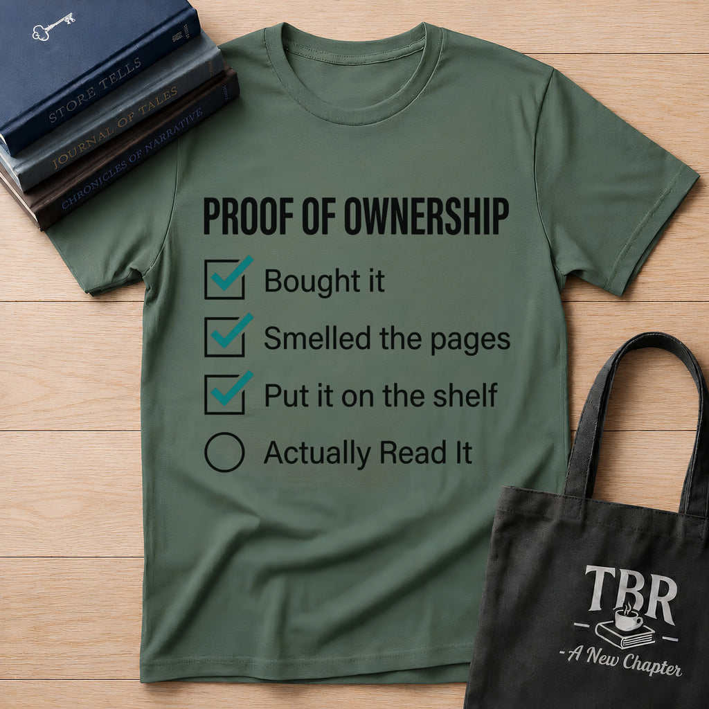 Proof Of Ownership Checklist T-Shirt
