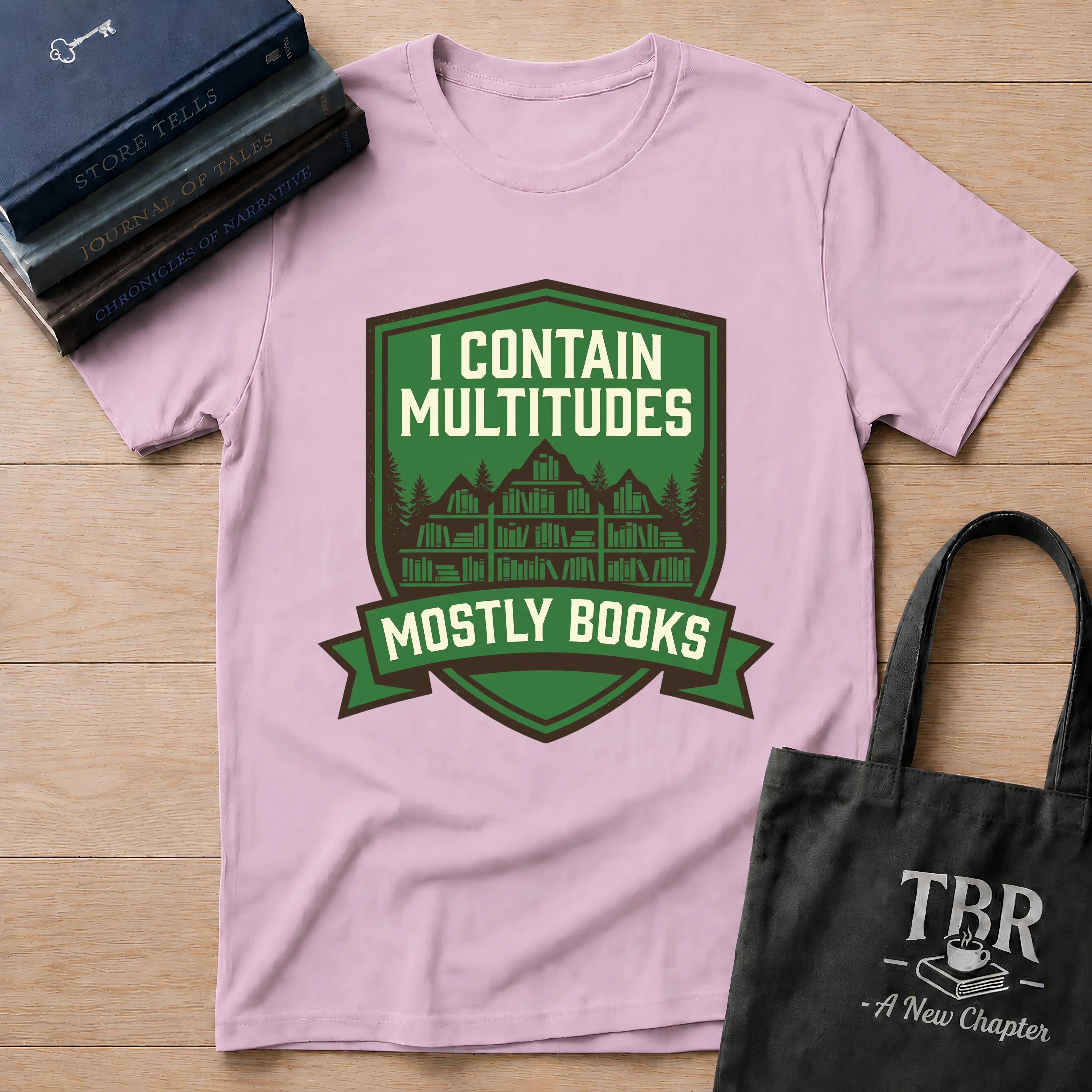 Mostly Books T-Shirt