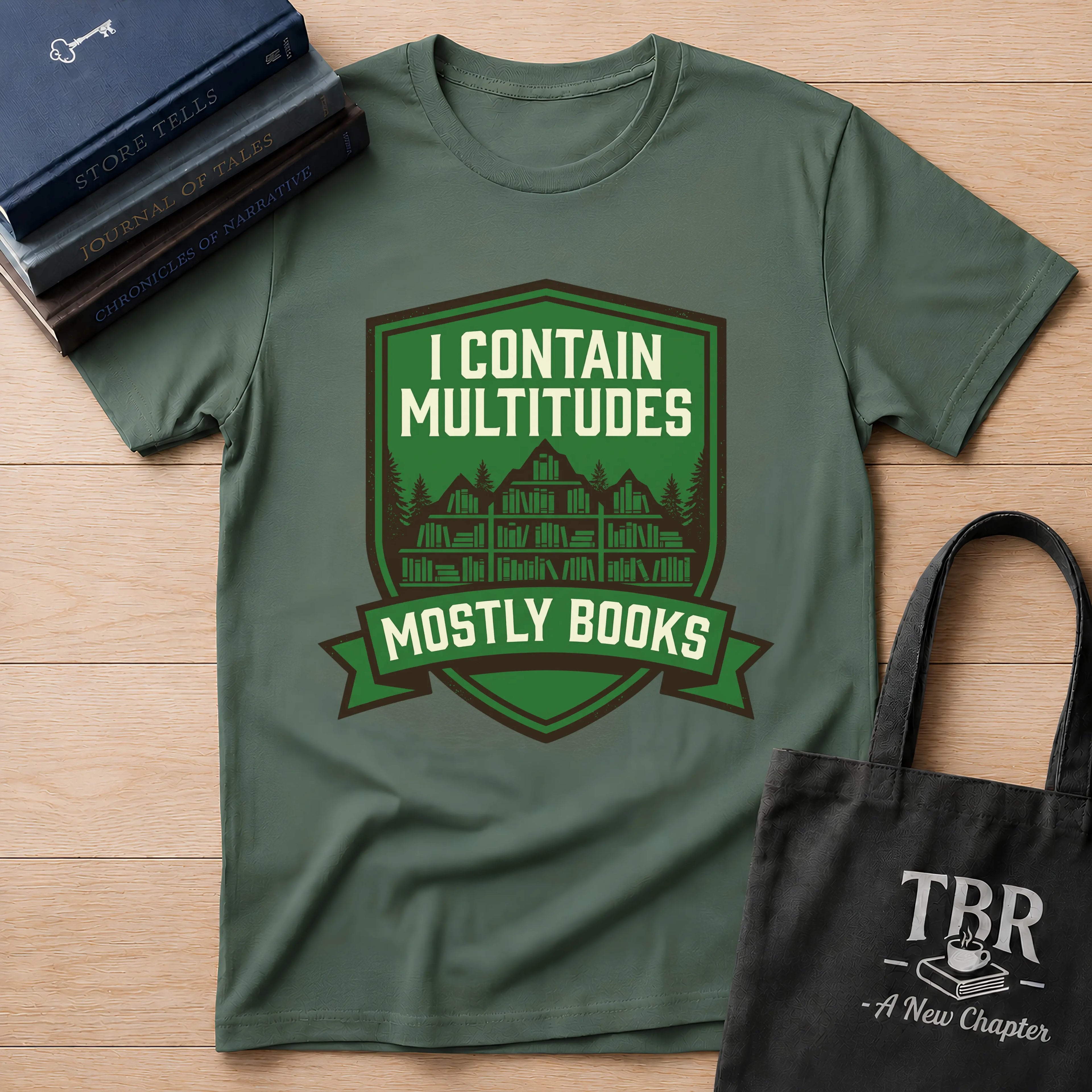 Mostly Books T-Shirt