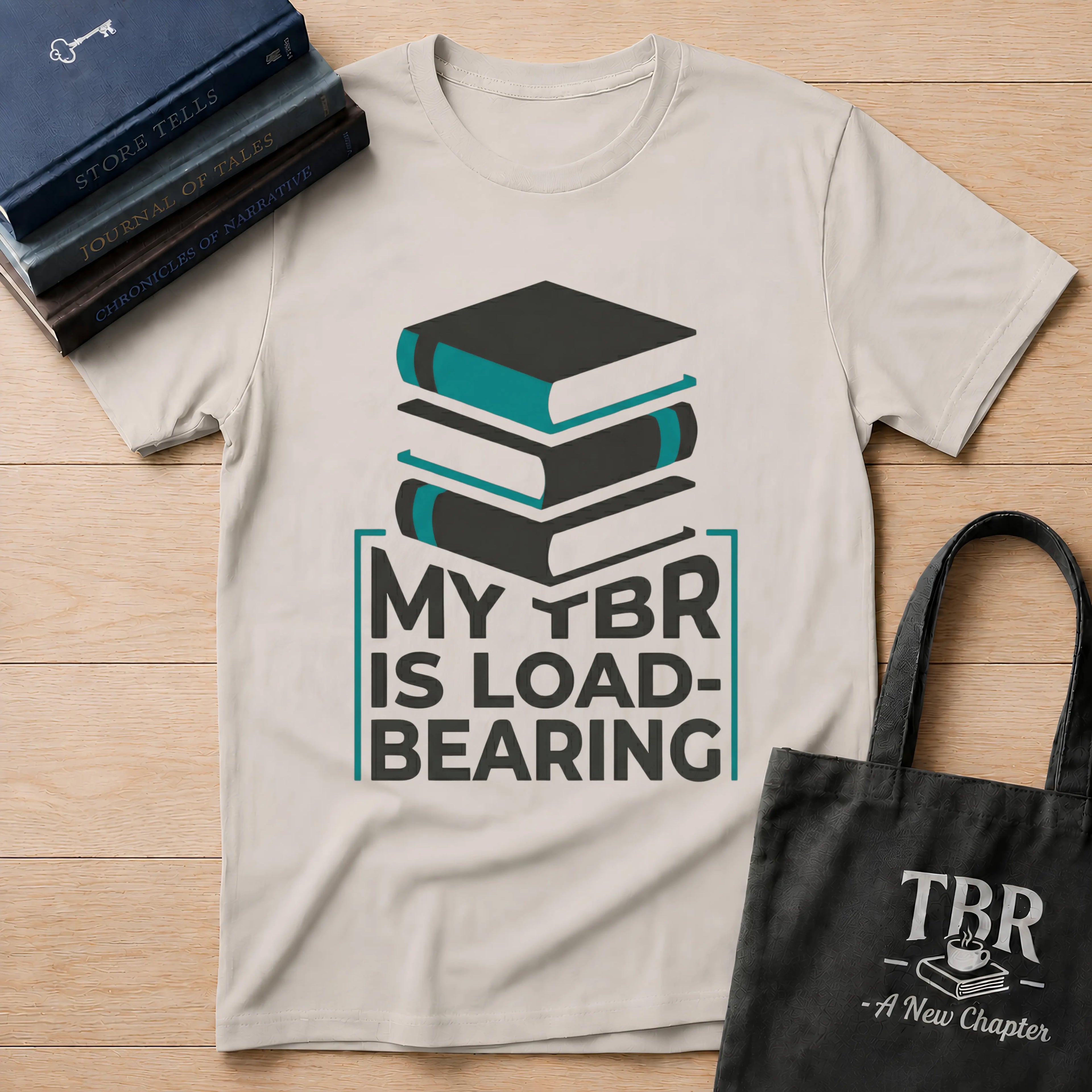 My TBR Is Load-Bearing T-Shirt