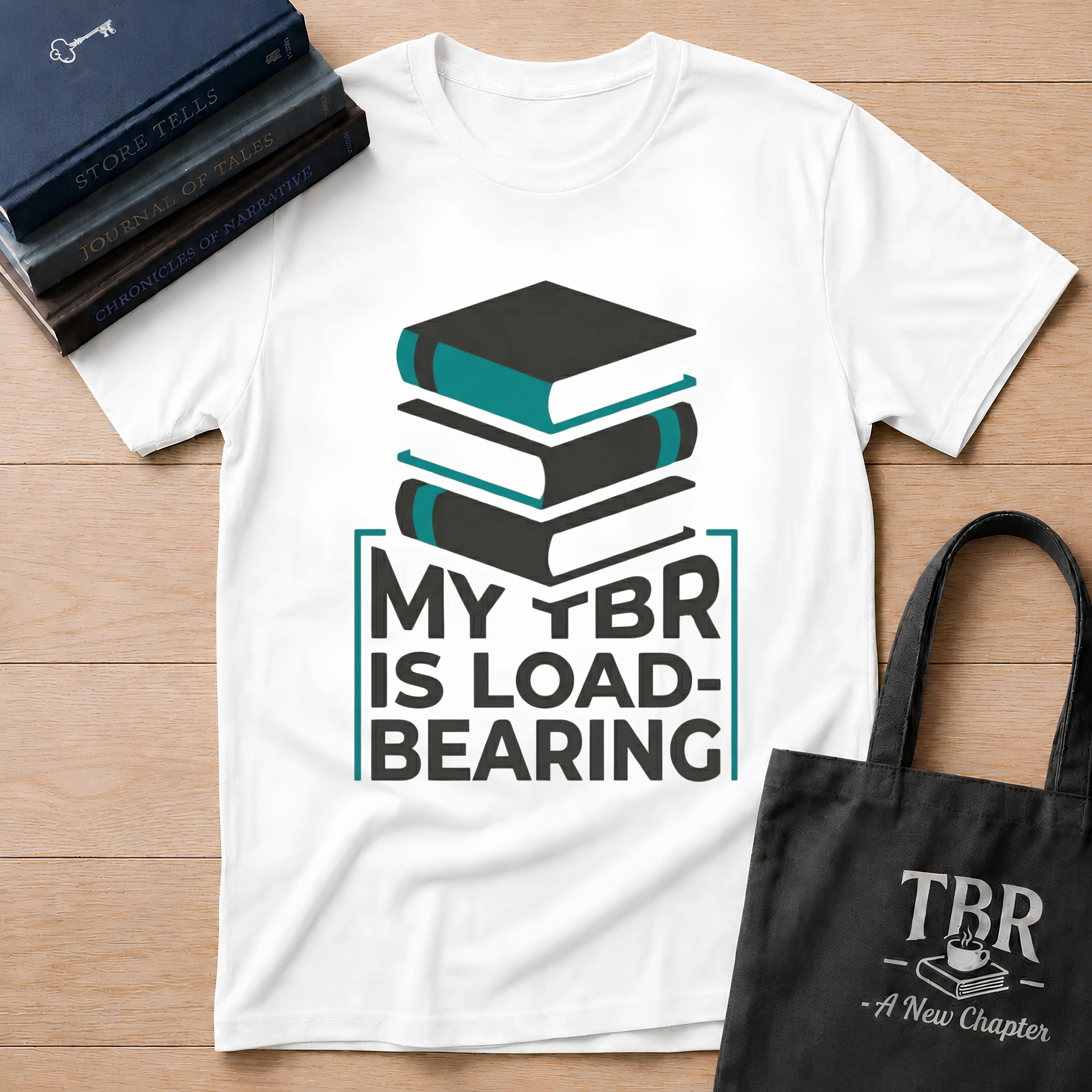 My TBR Is Load-Bearing T-Shirt