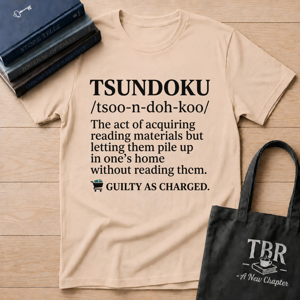 Tsundoku Definition Guilty As Charged T-Shirt